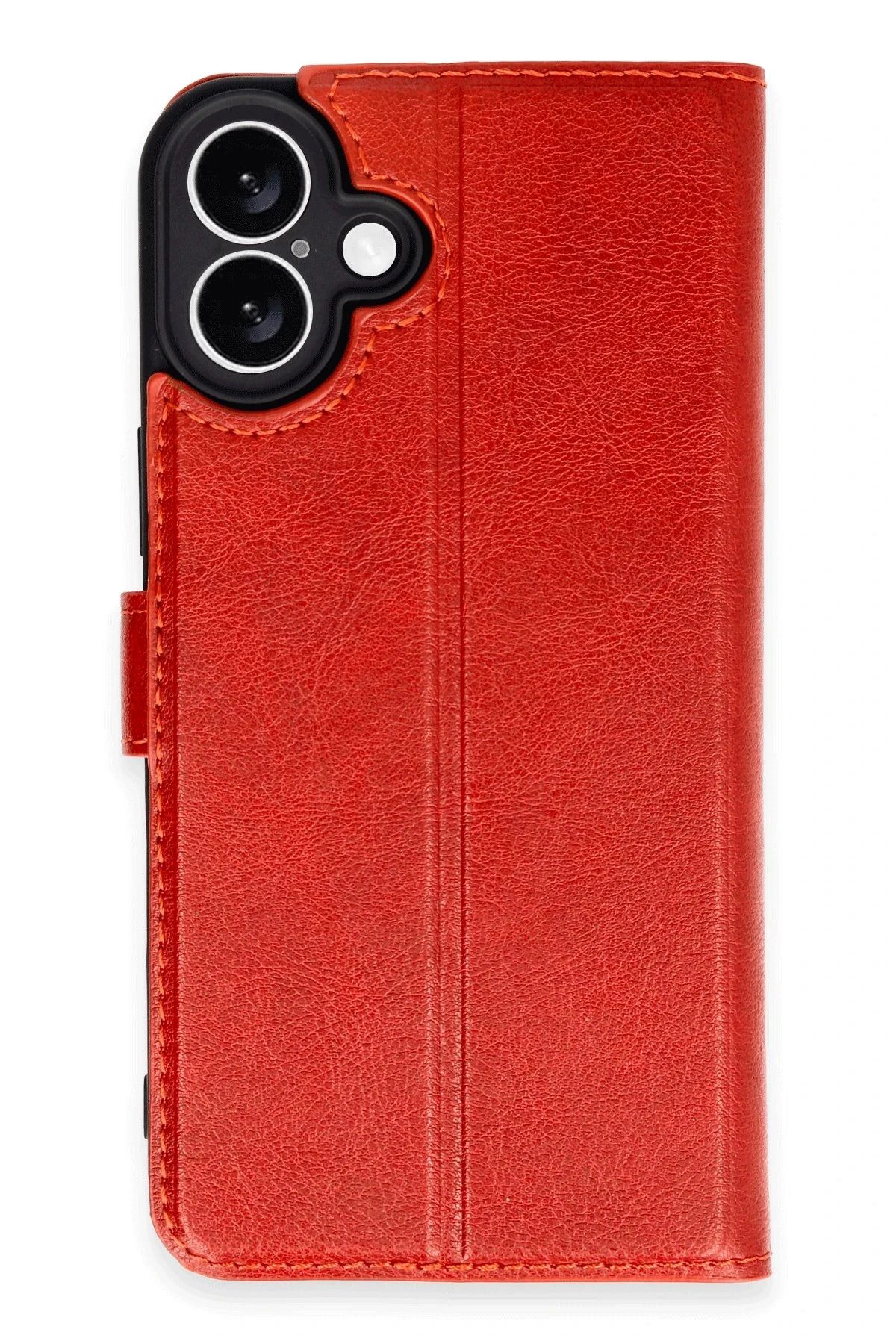 NewFace iPhone 16 Plus Kılıf Trend S Plus Kapaklı Kılıf - Kırmızı HNZRN