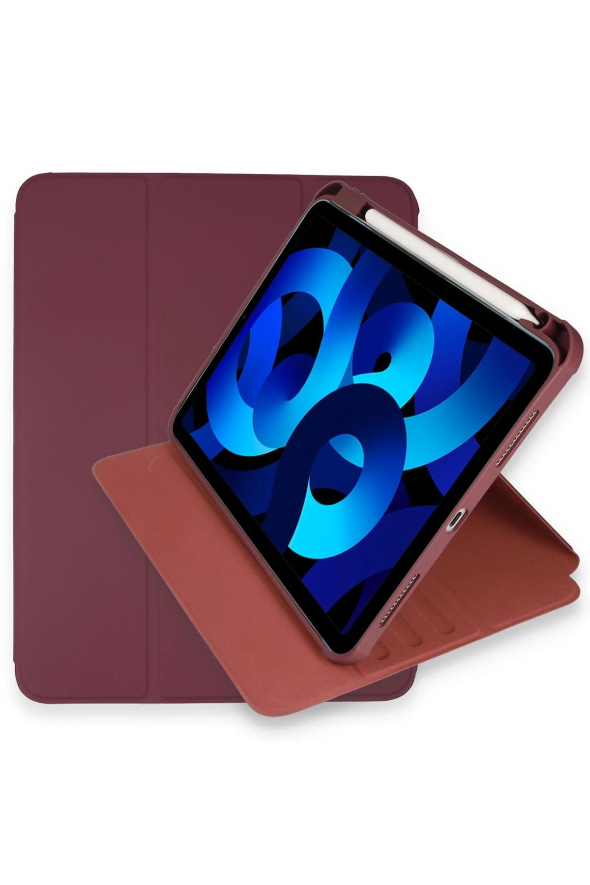 NewFace iPad Pro 11 (2021) Kılıf Starling 360 Kalemlikli Tablet Kılıf - Mor HNZRN