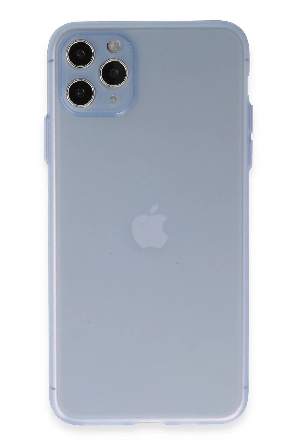NewFace iPhone 11 Pro Max Kılıf Silikon - Turkuaz FLKRY