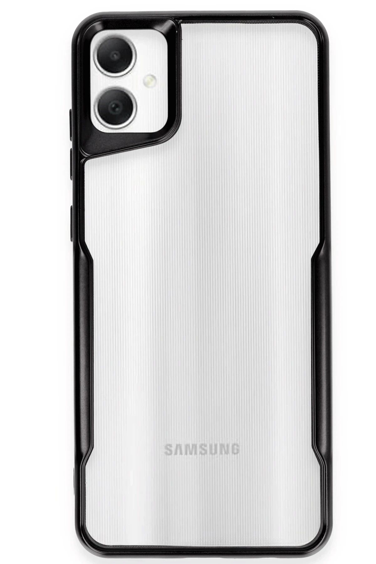 NewFace Samsung Galaxy A05 Kılıf Boyi Silikon Kapak - Siyah YNSMR