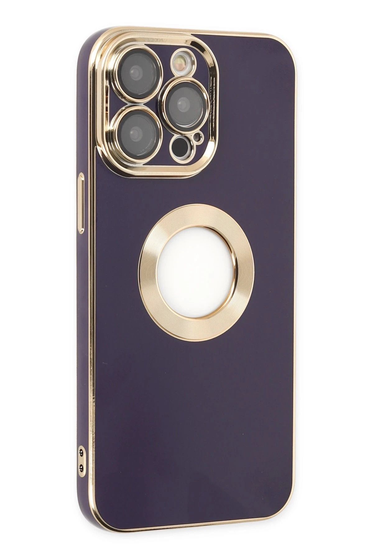 NewFace iPhone 13 Pro Kılıf Store Silikon - Derin Mor FERRG