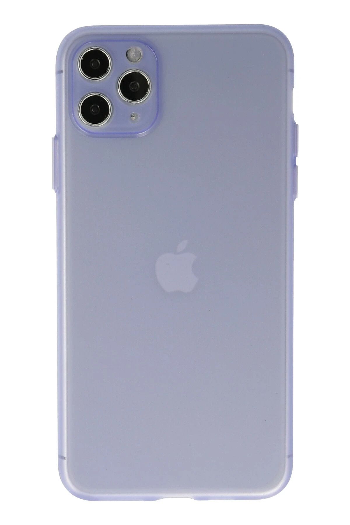 NewFace iPhone 11 Pro Kılıf Silikon - Mor FLKRY