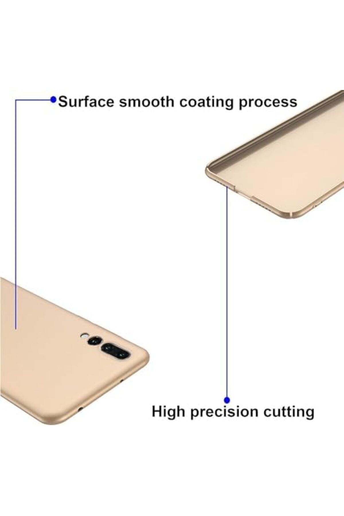 STOREMAX Rom P20 Pro Uyumlu Sert Rubber Silikon Kılıf (Siyah) Romshp 1067323