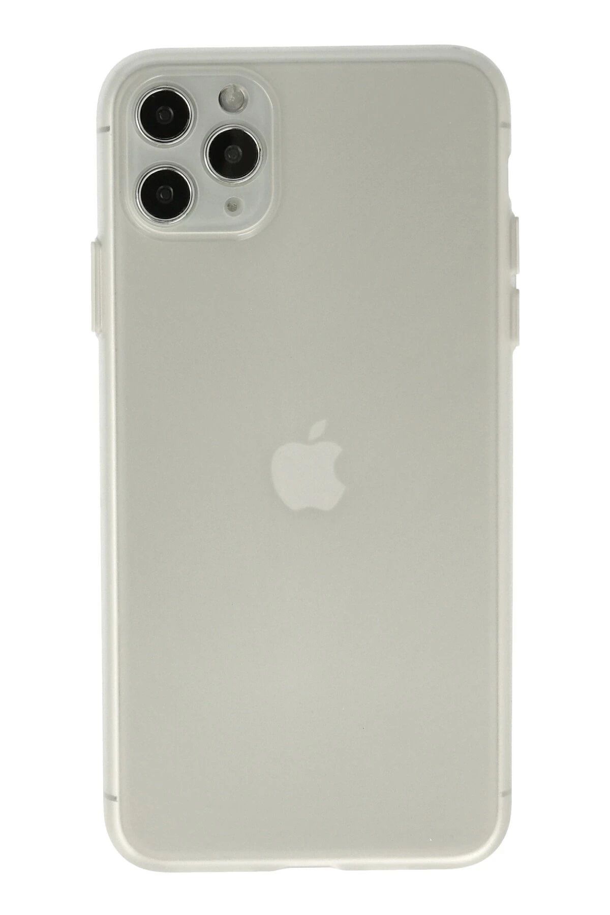 NewFace iPhone 11 Pro Max Kılıf Silikon - Şeffaf FLKRY