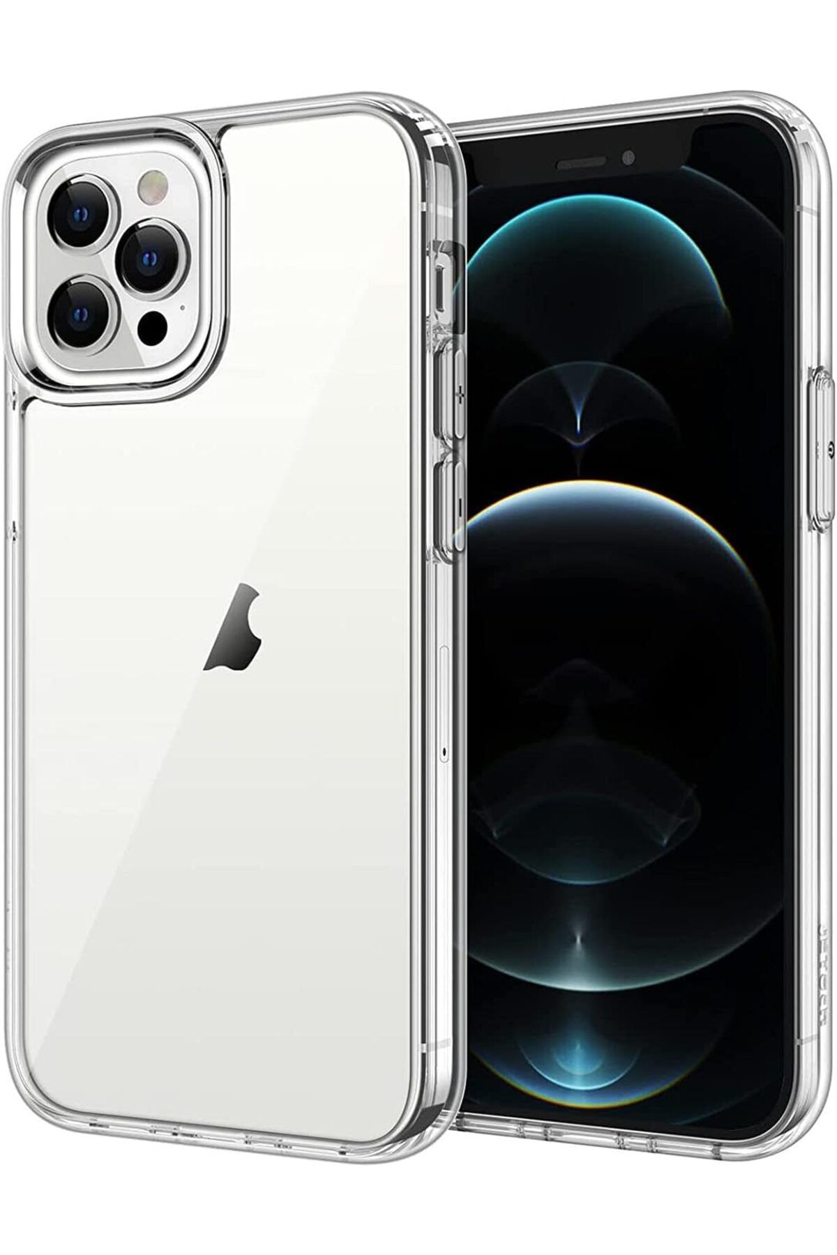 STOREMAX Rom iPhone 13 Pro 6.1" Uyumlu ClassicSoft Yumuşak Silikon Kılıf - Şeffaf Romshp 1067323