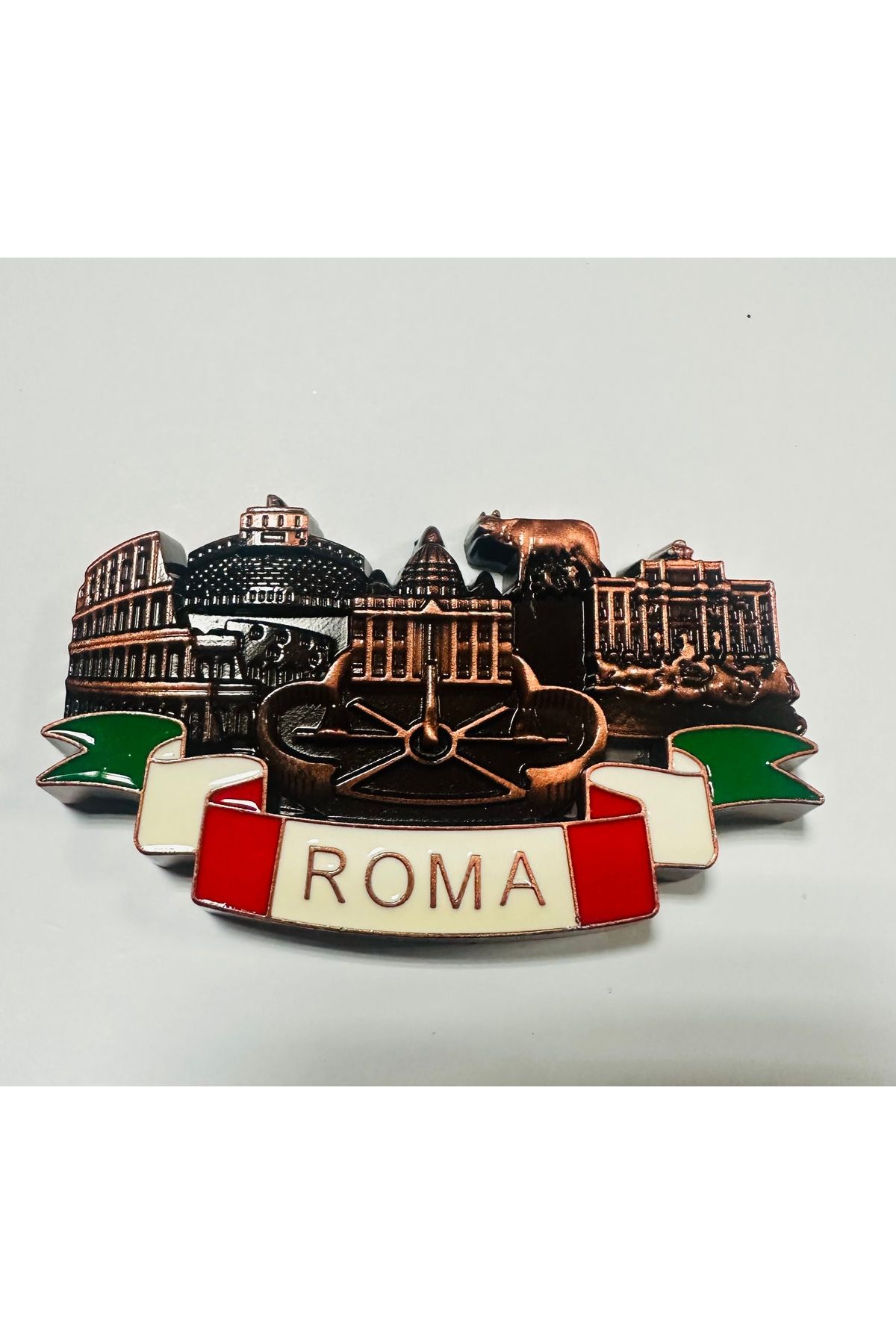 Magnetix Roma koleksiyonluk metal magnet.