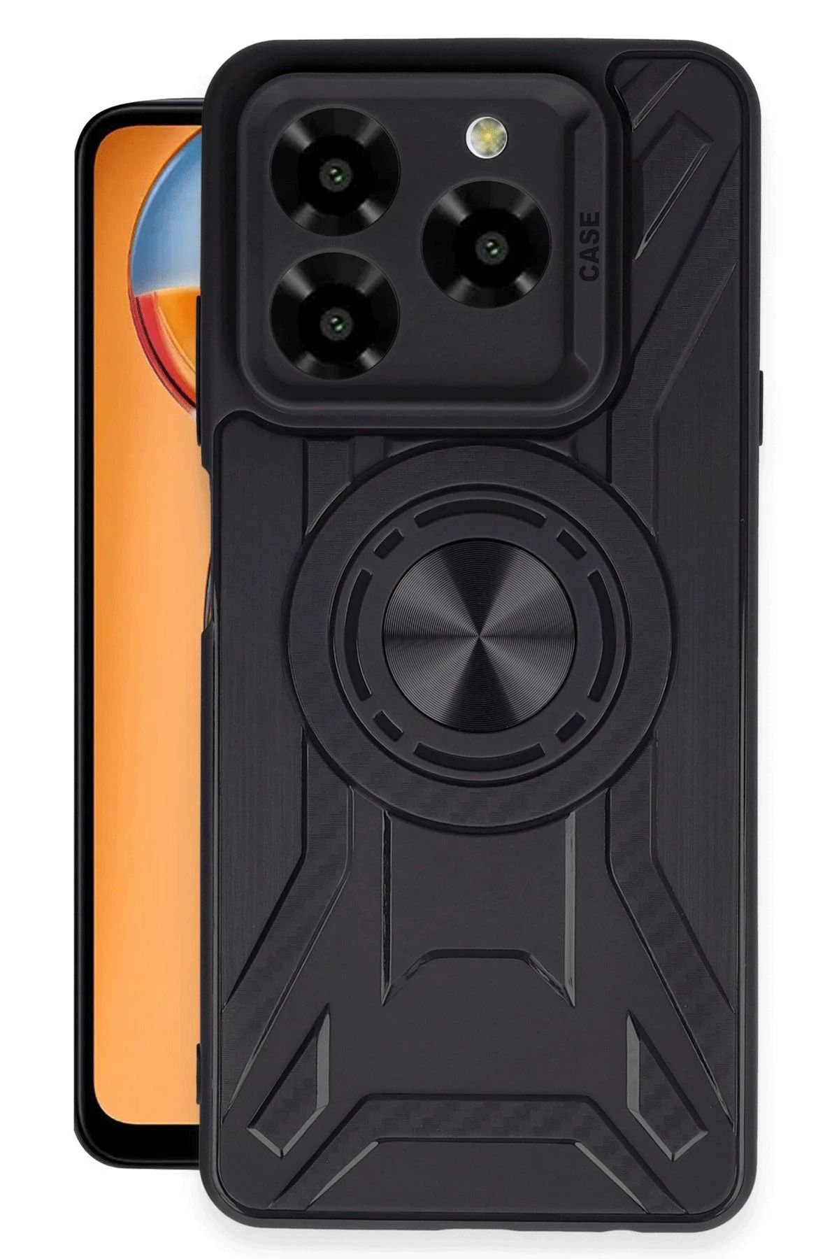 NewFace General Mobile Era 50 Kılıf Lincoln Silikon - Siyah JOJUA