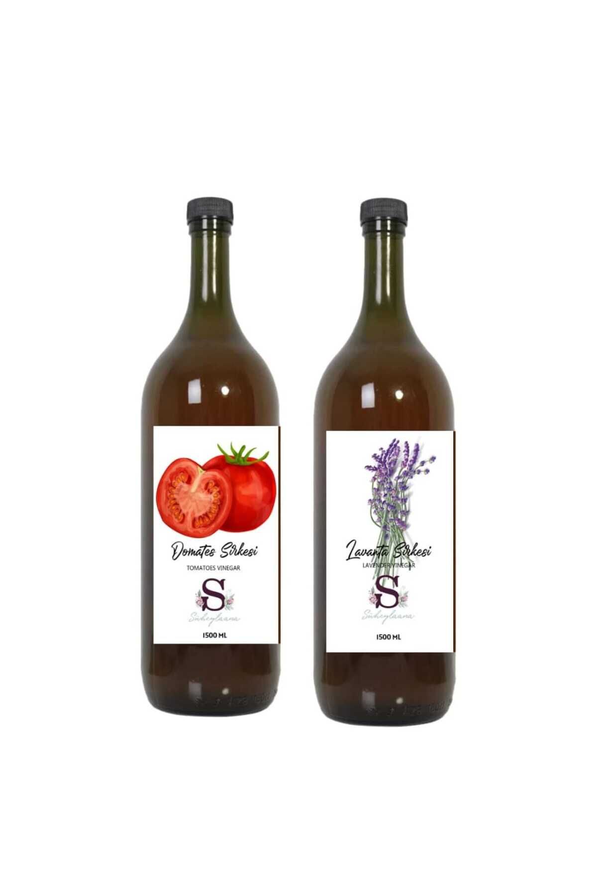 Süheylaana Doğal Domates Sirkesi 1500 Ml - Doğal Lavanta Sirkesi 1500 Ml