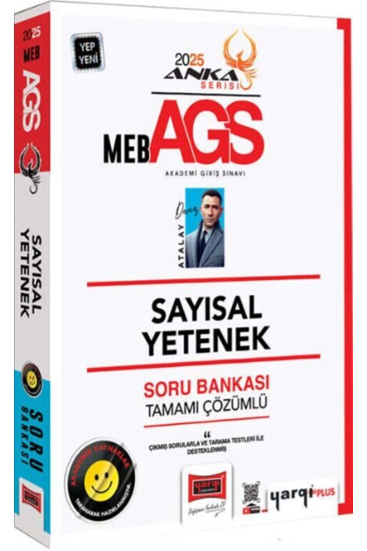 Yargı Yayınları Yargı Yayınları 2025 MEB AGS Anka Serisi Sayısal Yetenek Tamamı Çözümlü Soru Bankası