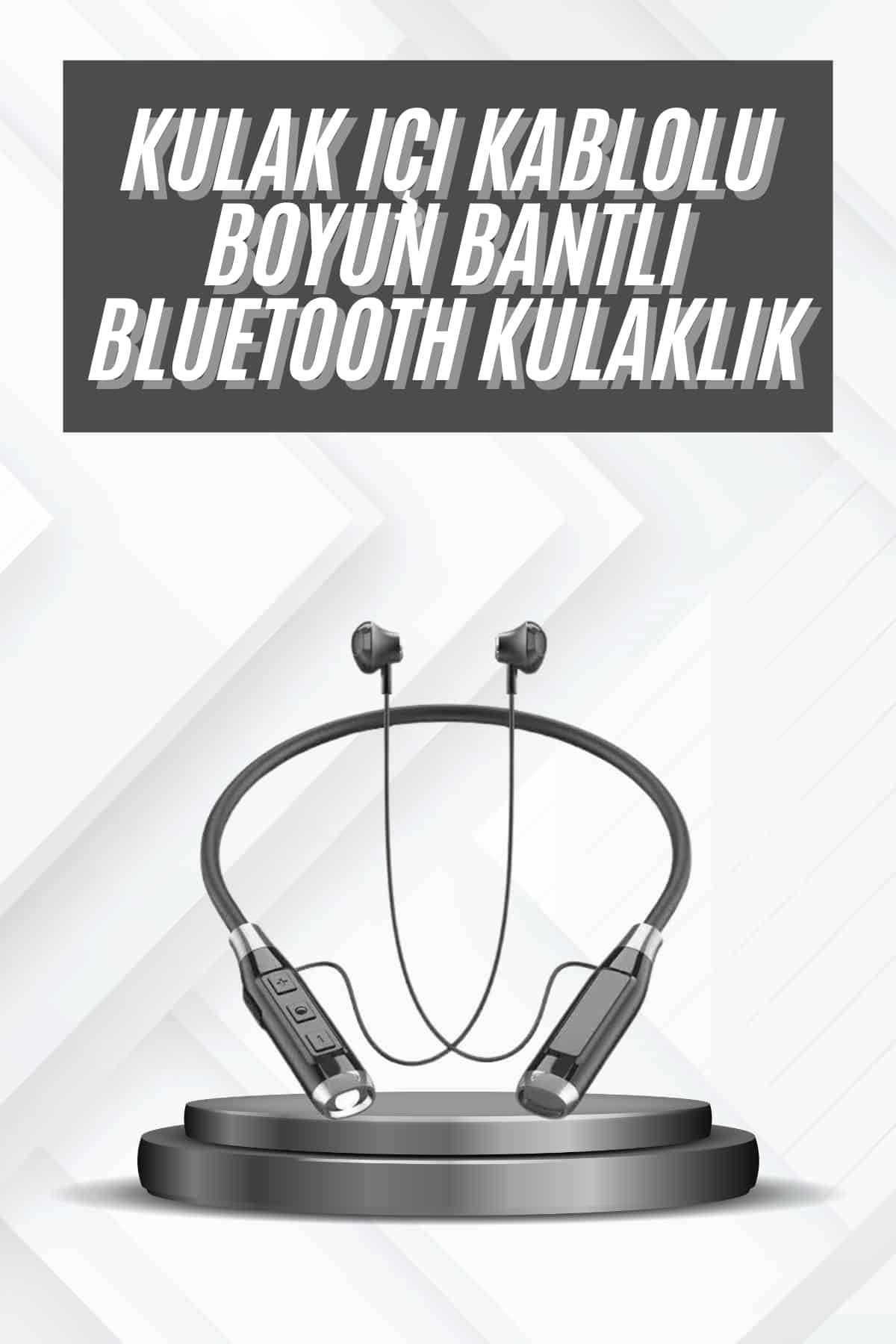 ASTRALTECH Bluetooth Kulaklık 120 Saat Kullanım Süresi Boyun Askılı Bluetooth Kablosuz Kulaklık