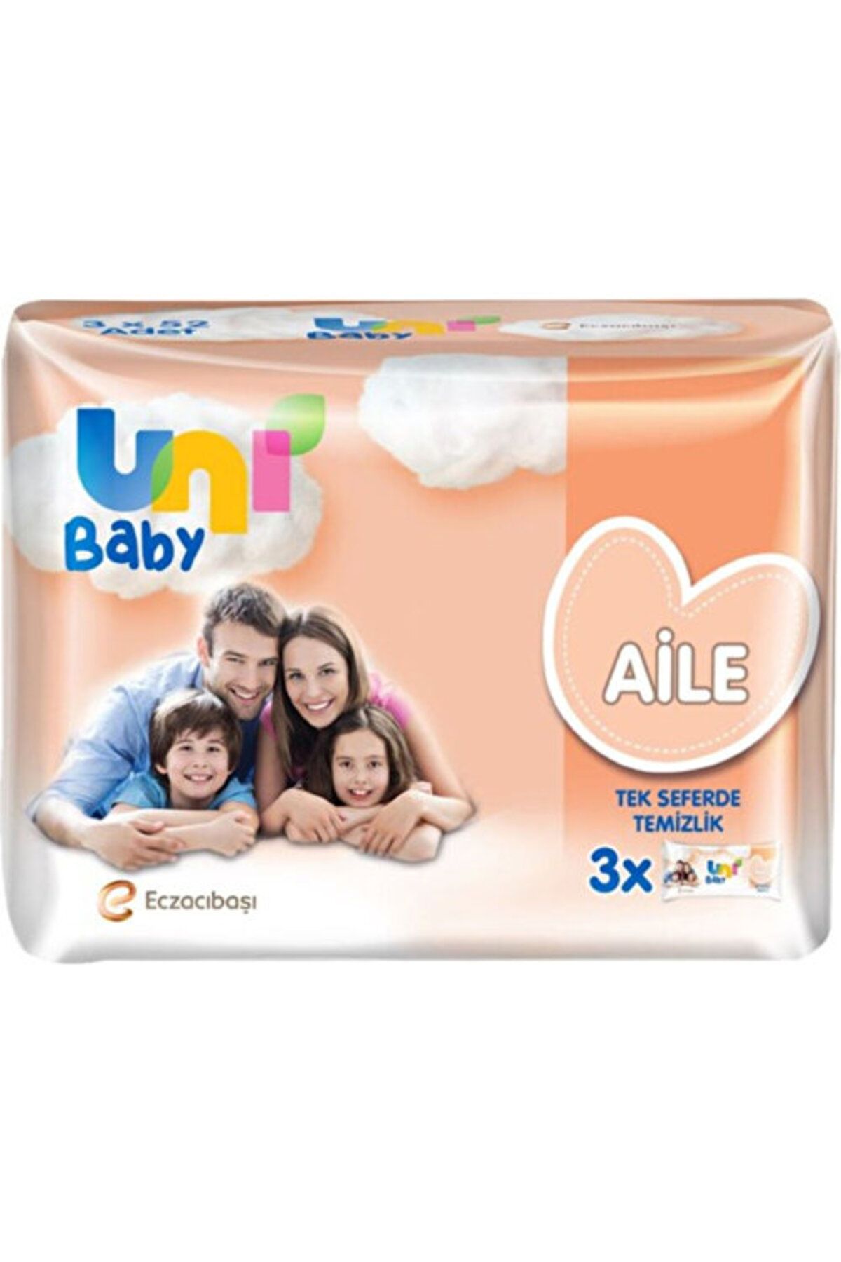 Uni Baby Unı Baby Islak Mendıl Aıle 3X52 Lı