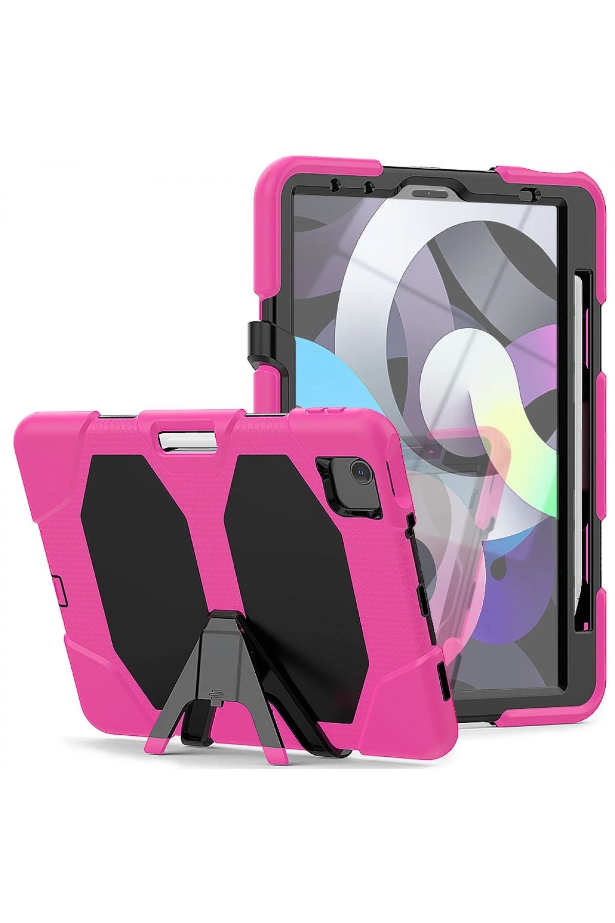 NewFace iPad Pro 11 (2020) Kılıf Griffin Tablet Kapak - Pembe FERRG