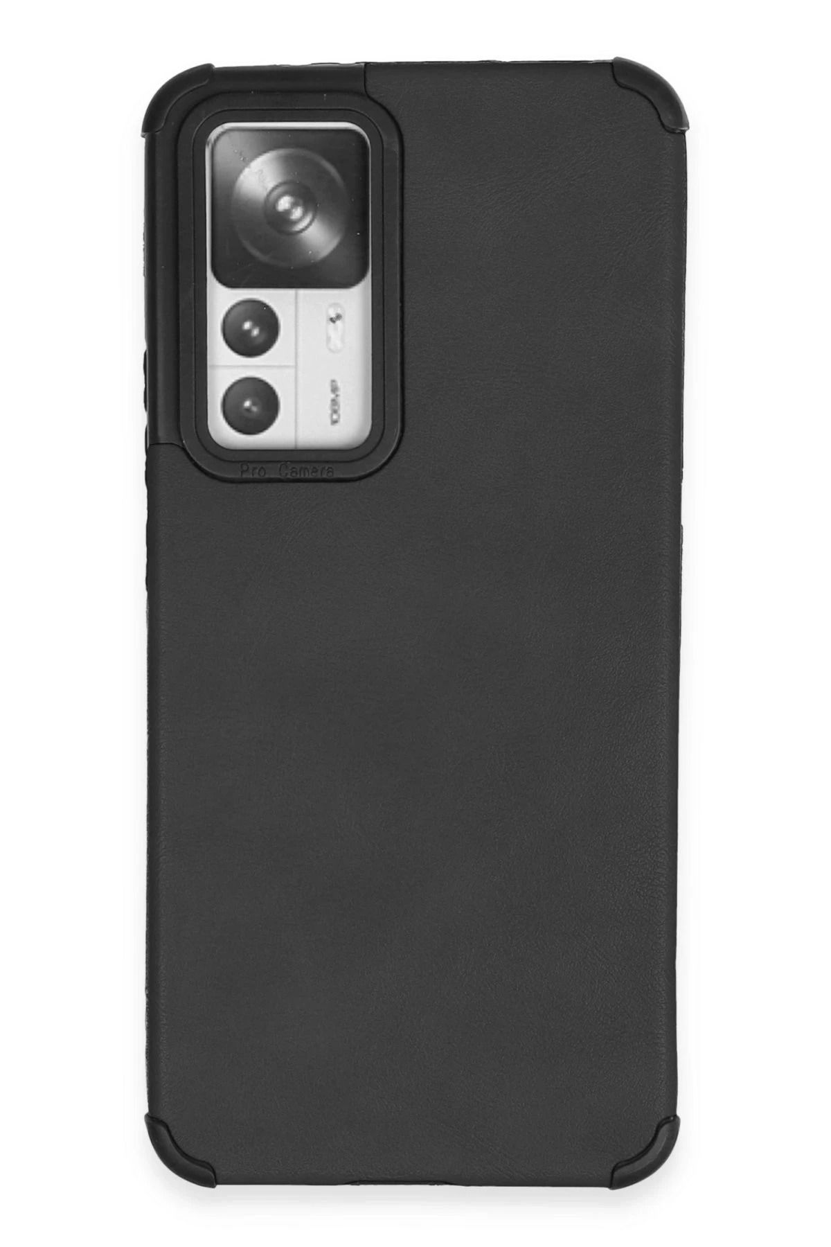 NewFace Xiaomi Mi 12T Kılıf Loop Deri Silikon - Siyah INSLM