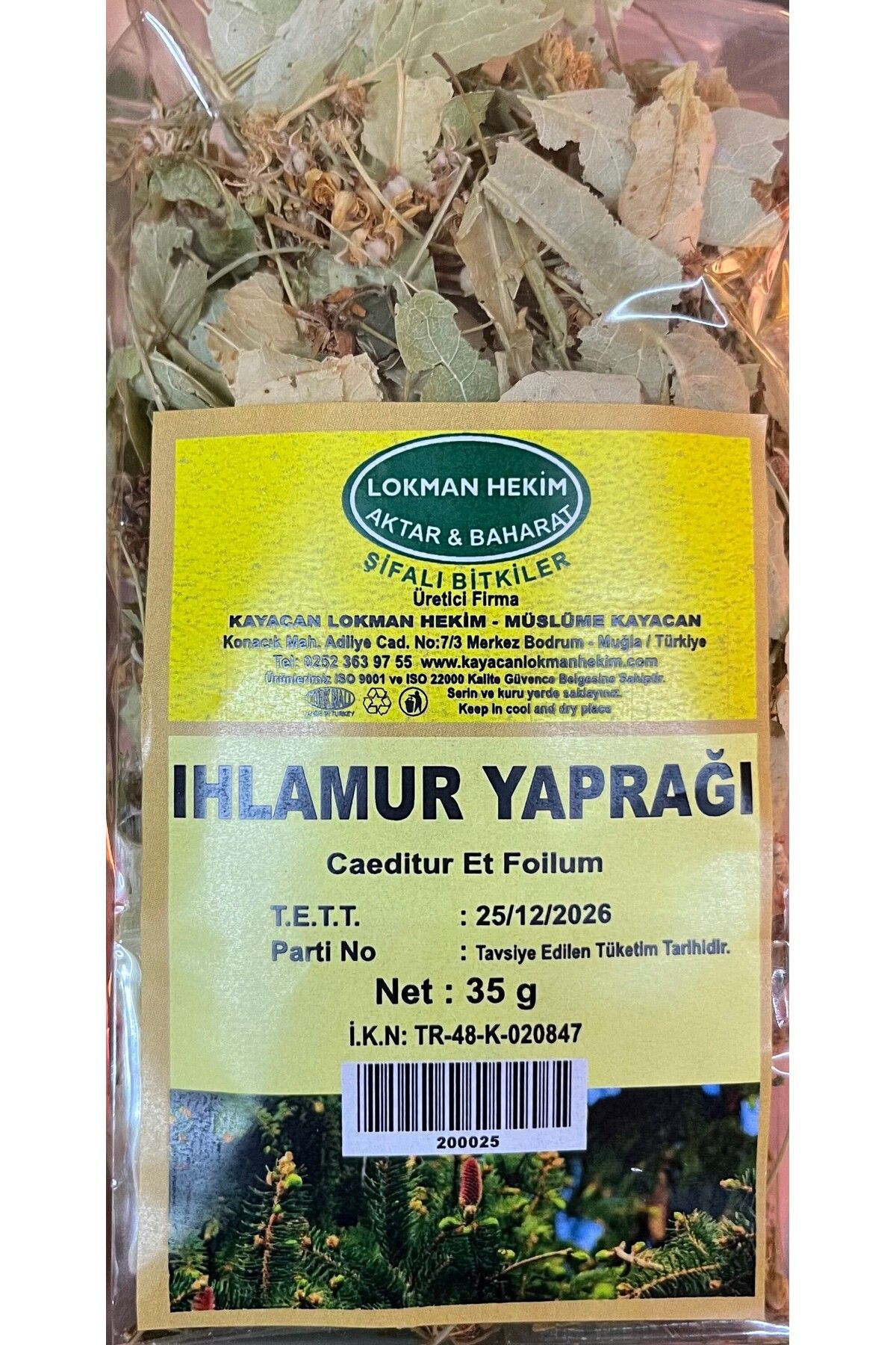 Lokman Hekim Ihlamur yaprağı 35gr.