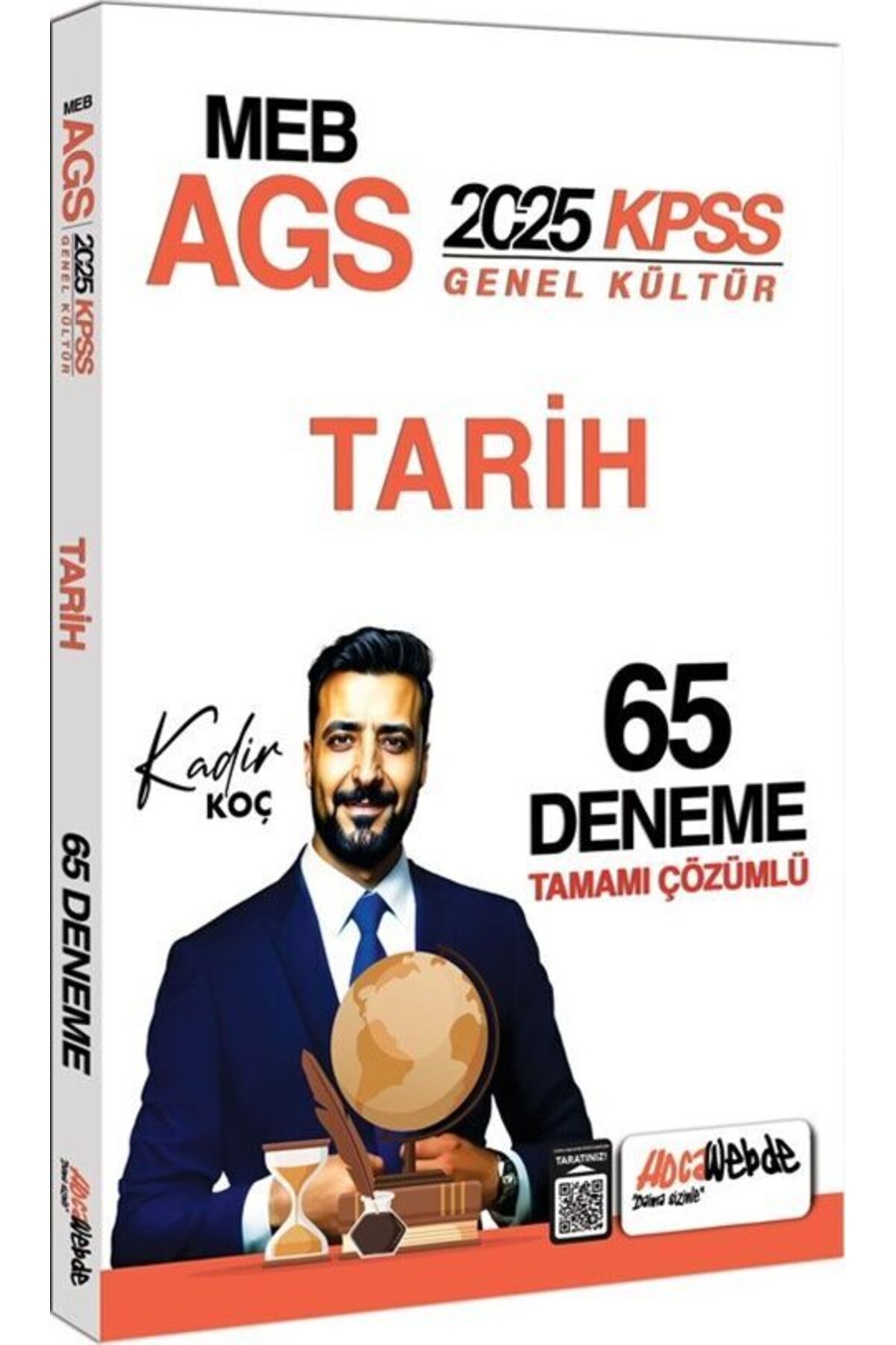 Hocawebde Yayınları HocaWebde Yayınları 2025 MEB AGS KPSS Tarih Tamamı Çözümlü 65 Deneme Sınavı