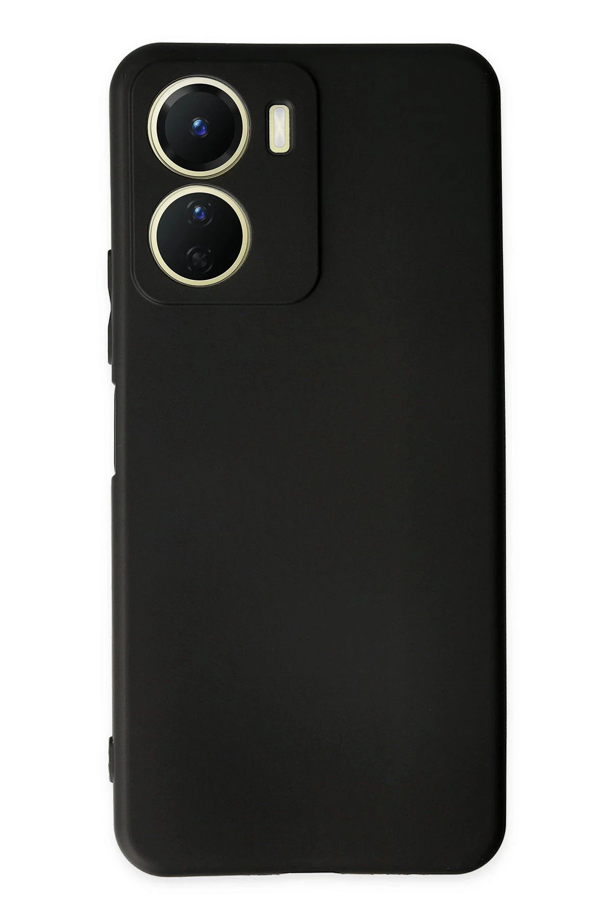 NewFace Vivo Y16 Kılıf First Silikon - Siyah JOJUA