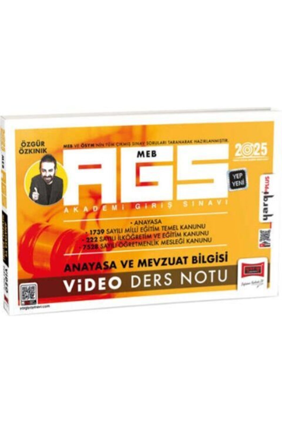 Yargı Yayınları Yargı Yayınları 2025 MEB AGS Anayasa ve Mevzuat Bilgisi Video Ders Notu