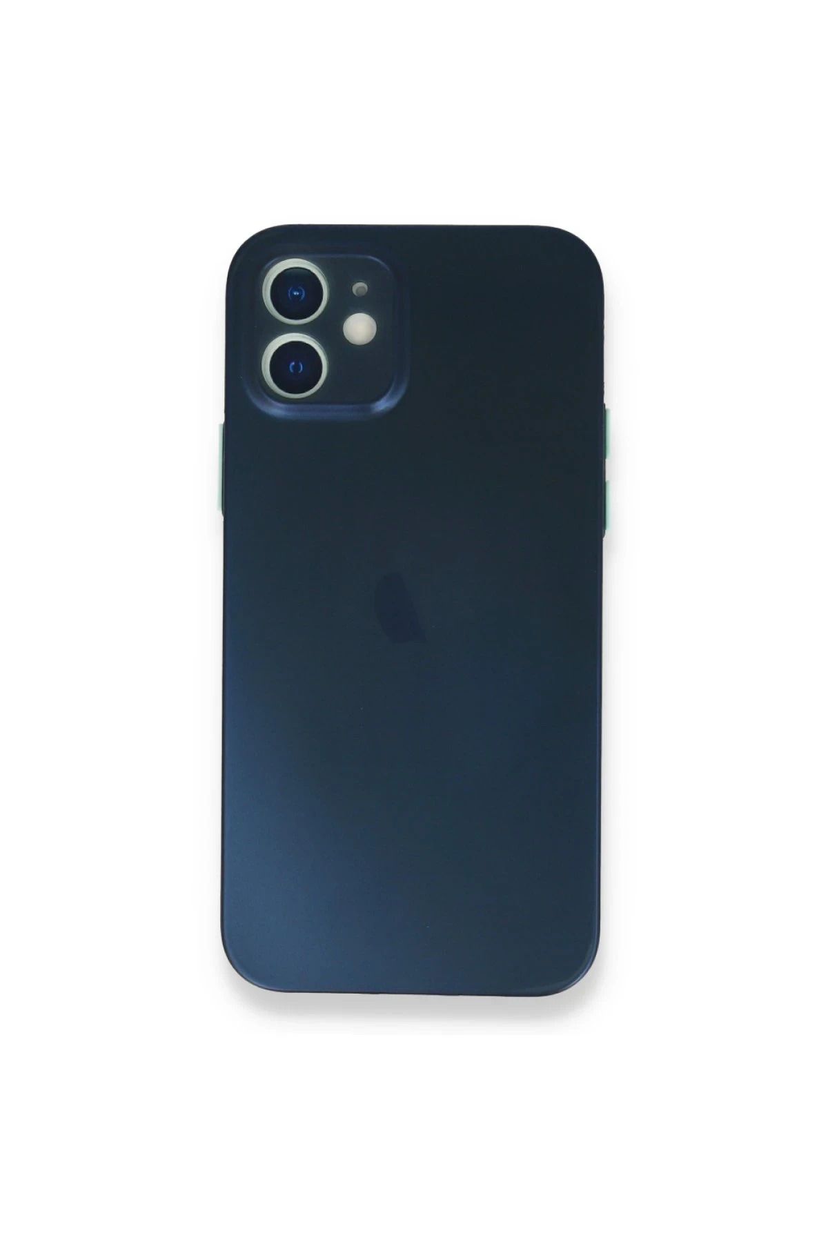 NewFace iPhone 12 Mini Kılıf PP Ultra İnce Kapak - Mavi YNSMR