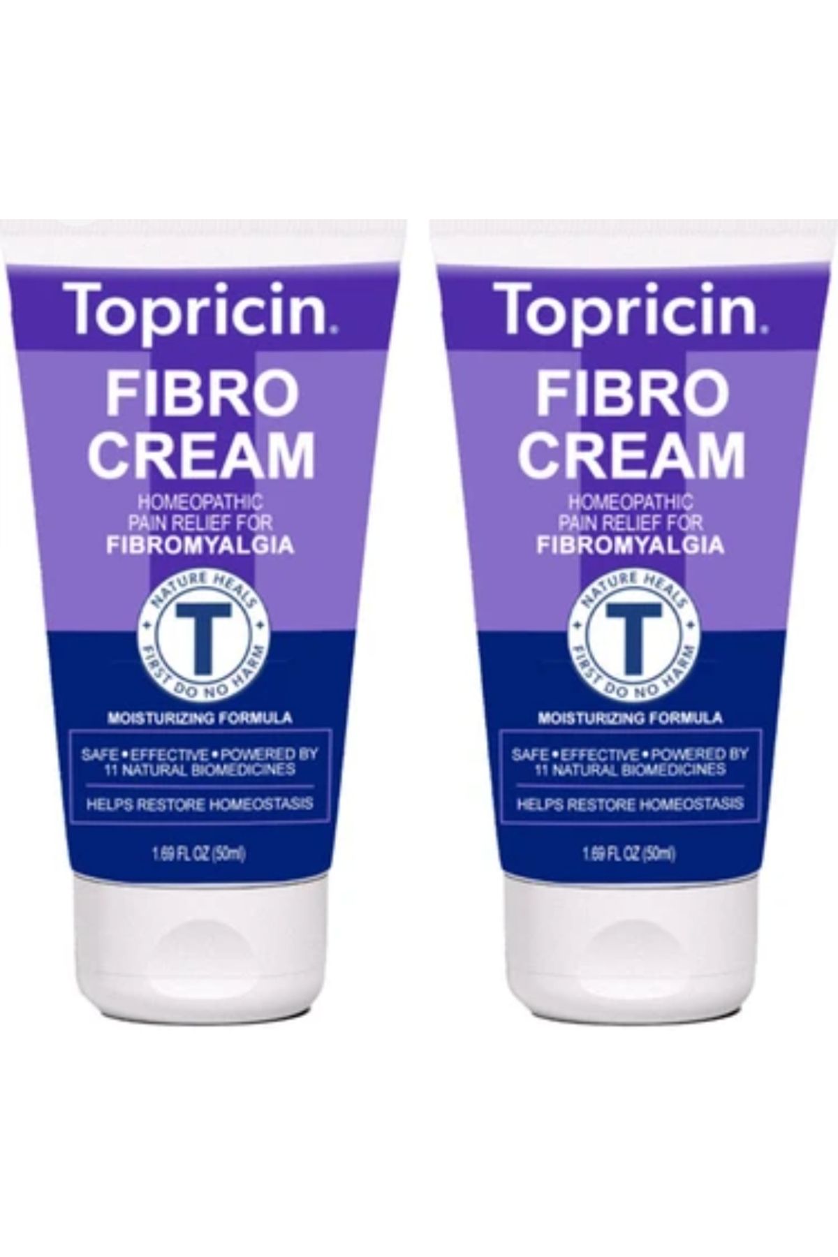 Pure Creams Topricin Fibro Krem Sırt Kas Eklemleriniz Fıtığınız Bel Bacak Vucut Agrı Kremi 50 ml 2Adet