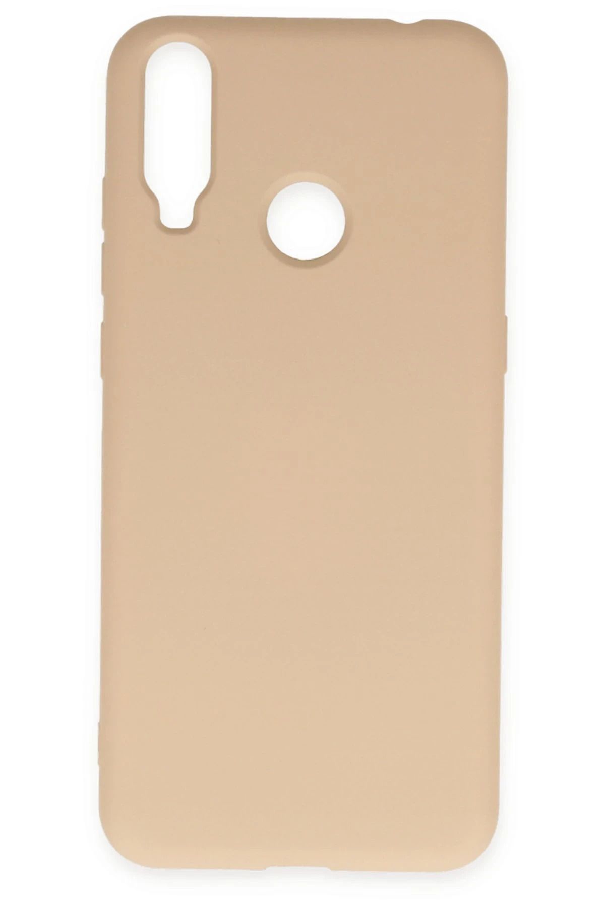 NewFace General Mobile GM 10 Kılıf Nano içi Kadife Silikon - Pudra NRMSA