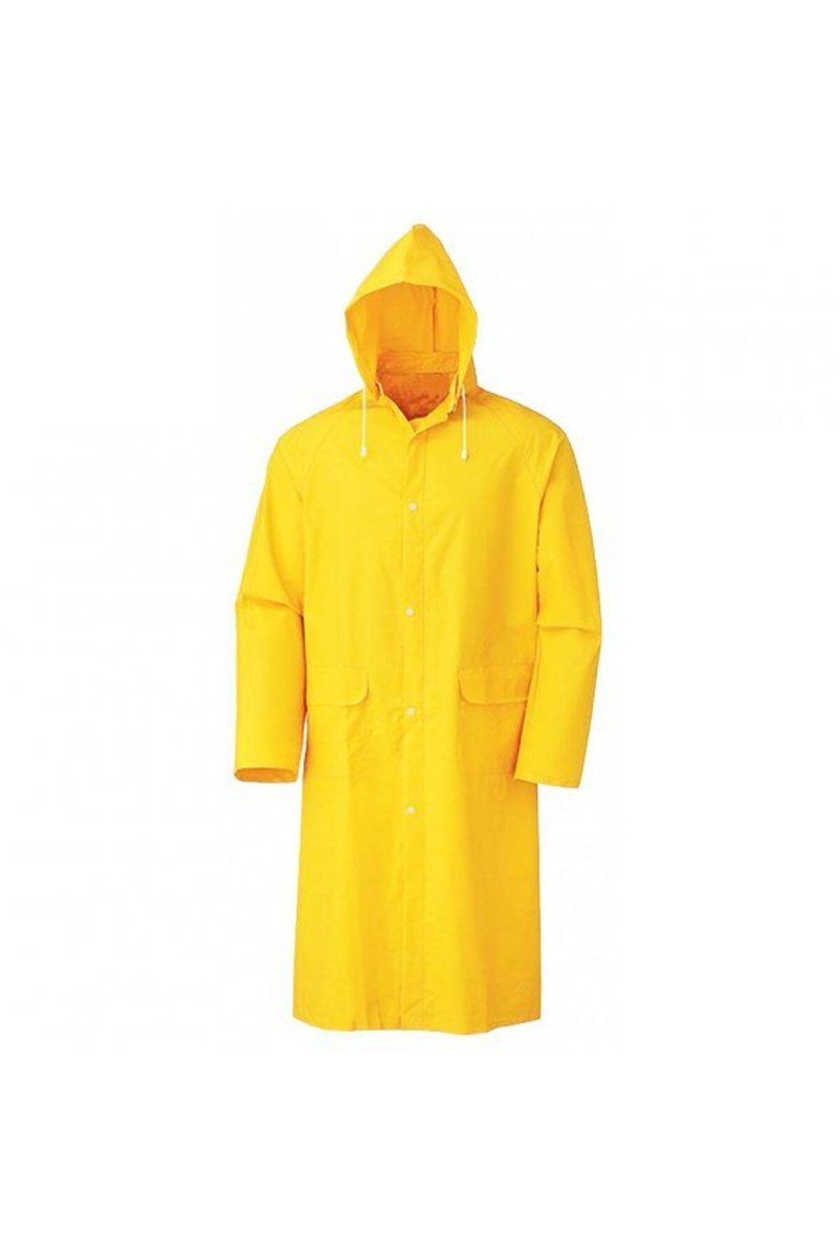 feifei Sarı Yağmurluk Xxl Çıtçıtlı