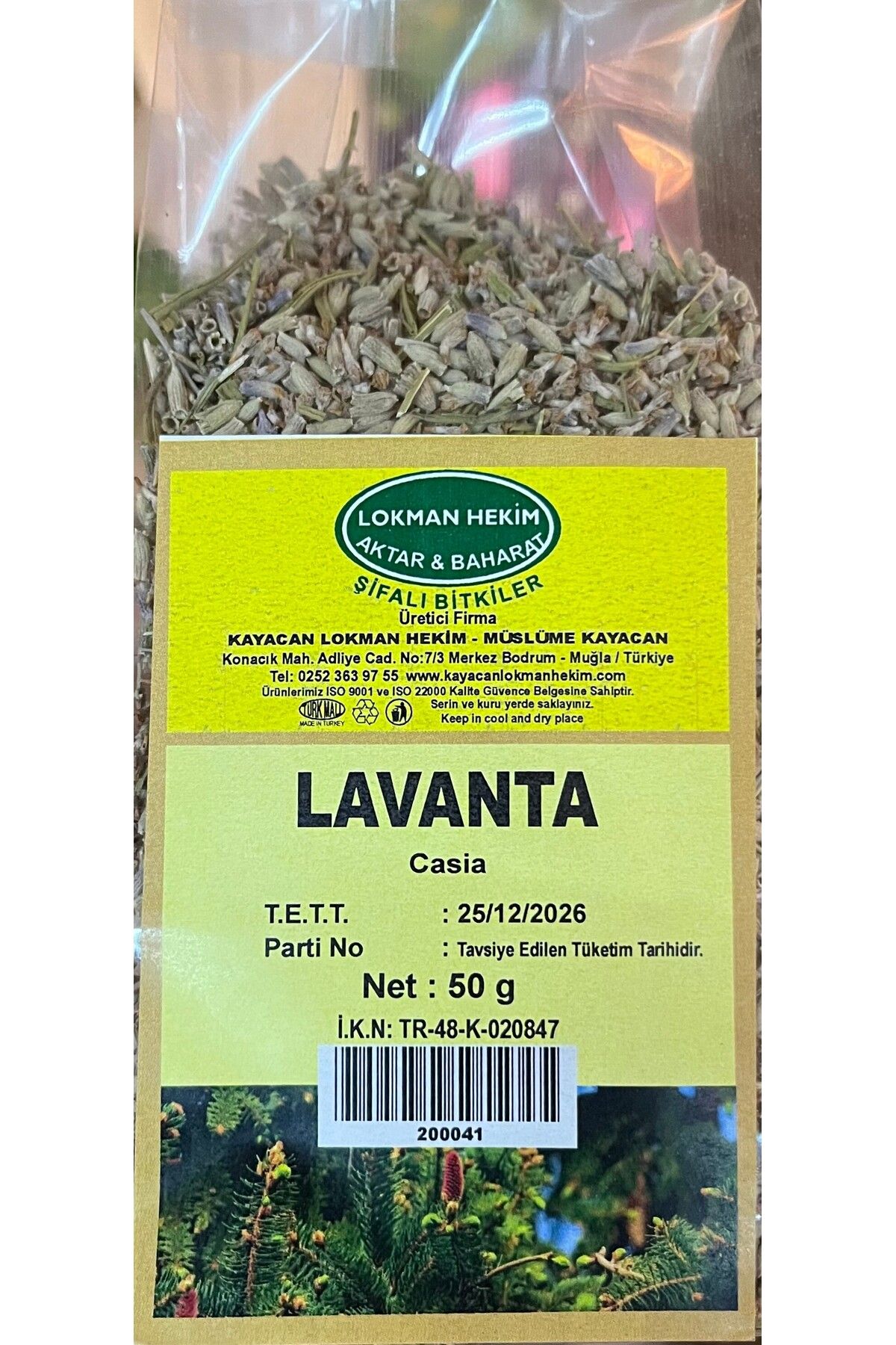 Lokman Hekim Lavanta 50gr.
