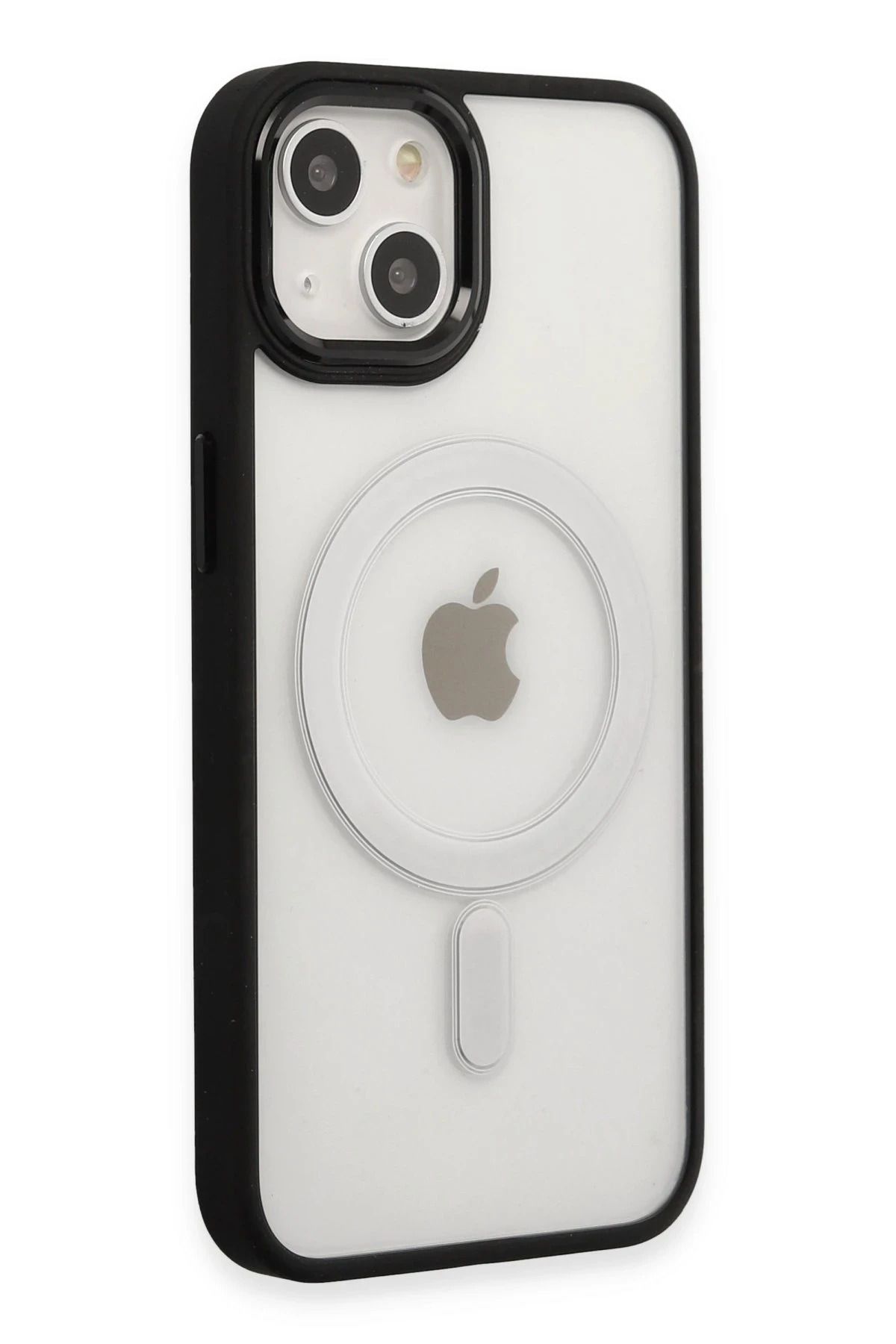 NewFace iPhone 15 Pro Kılıf Room Magneticsafe Silikon - Siyah JOJUA