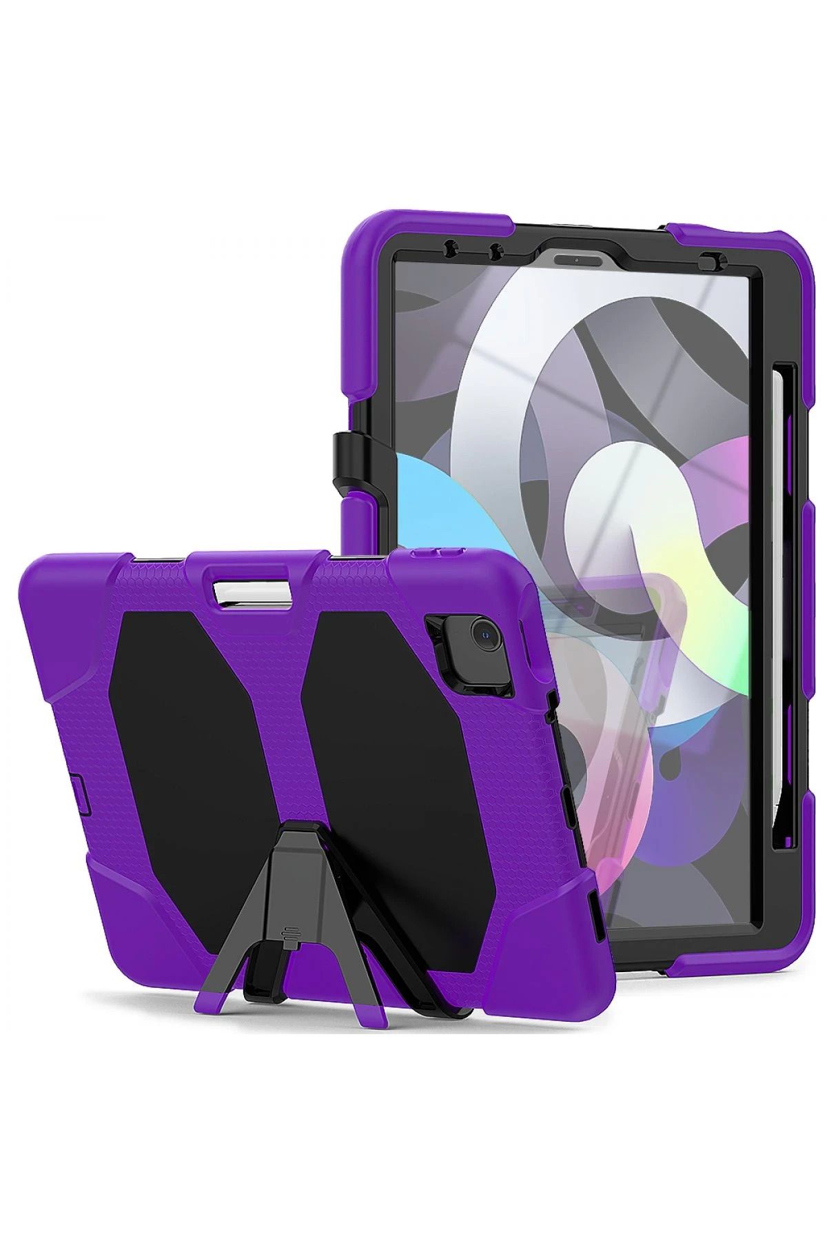 NewFace iPad Pro 11 (2020) Kılıf Griffin Tablet Kapak - Mor FERRG