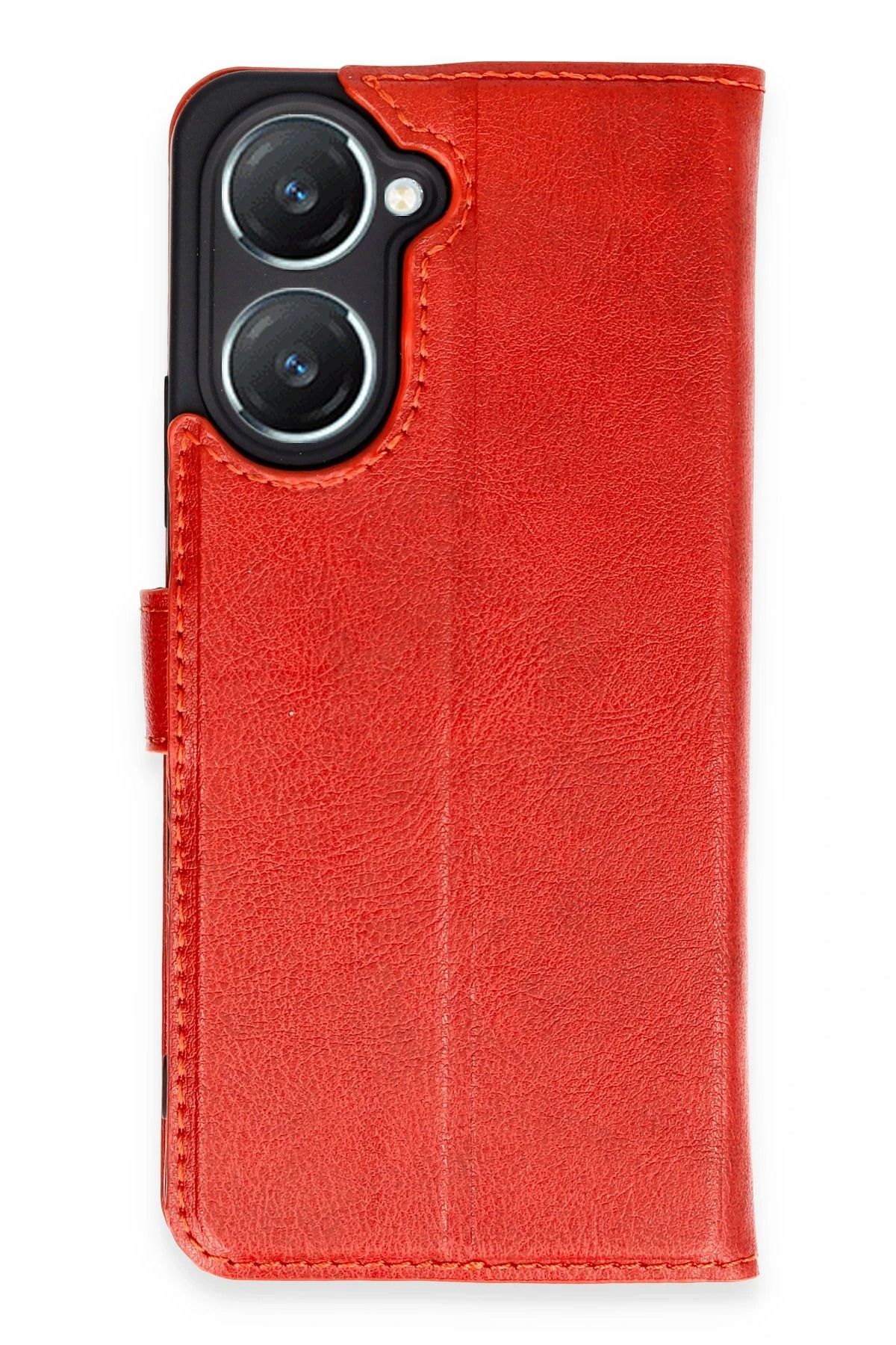 NewFace Vivo Y18 Kılıf Trend S Plus Kapaklı Kılıf - Kırmızı HNZRN
