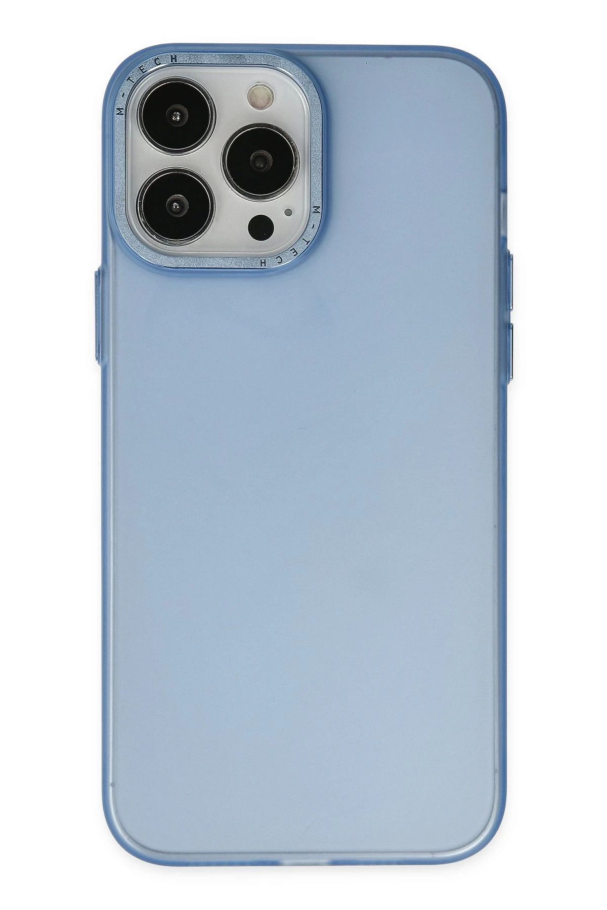 NewFace iPhone 13 Pro Kılıf Modos Metal Kapak - Mavi JOJUA