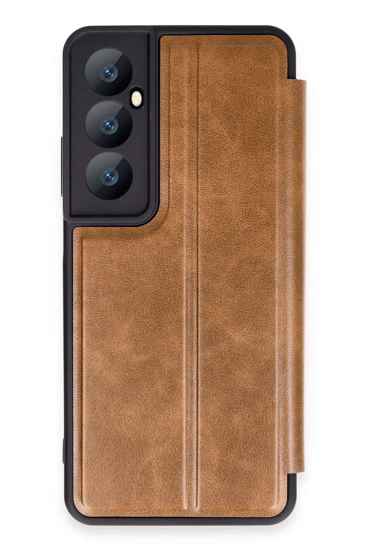 NewFace Realme C65 Kılıf Flip Cover - Taba NRMSA
