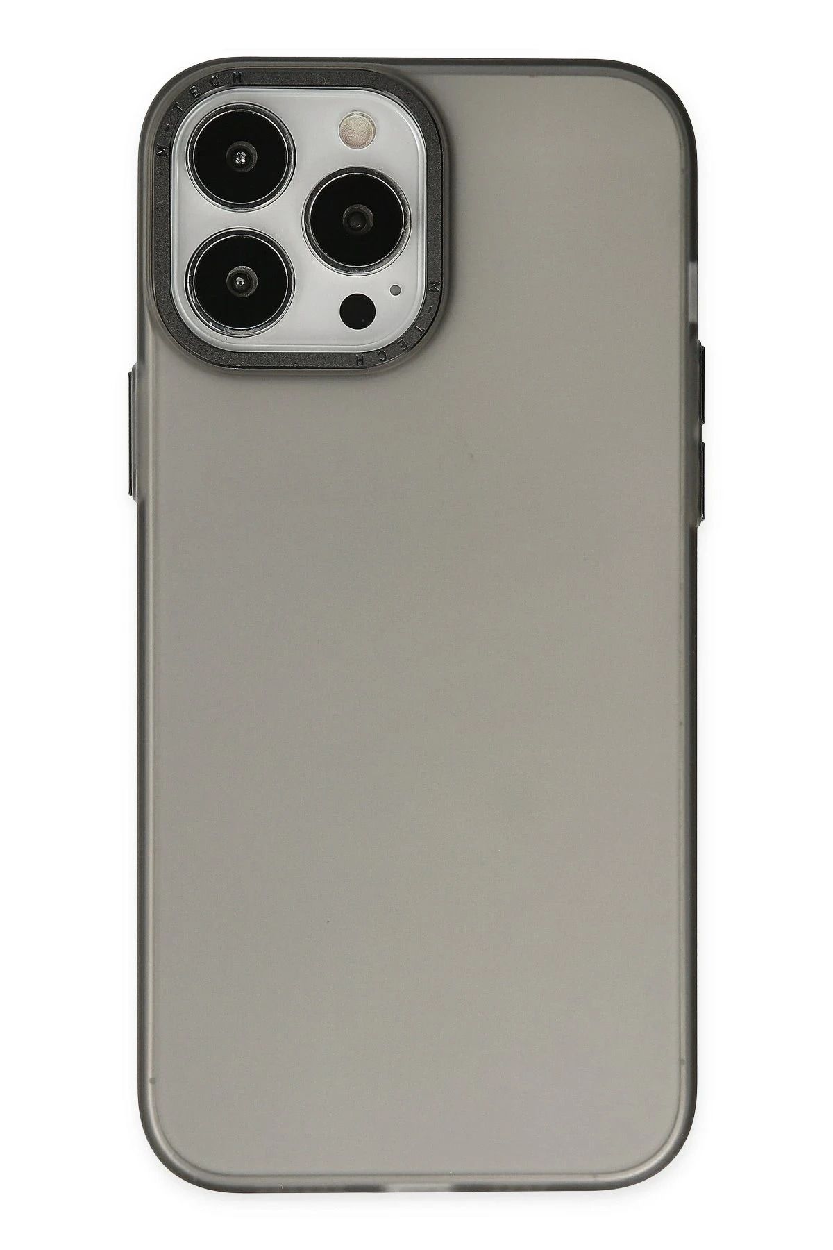 NewFace iPhone 13 Pro Kılıf Modos Metal Kapak - Siyah JOJUA