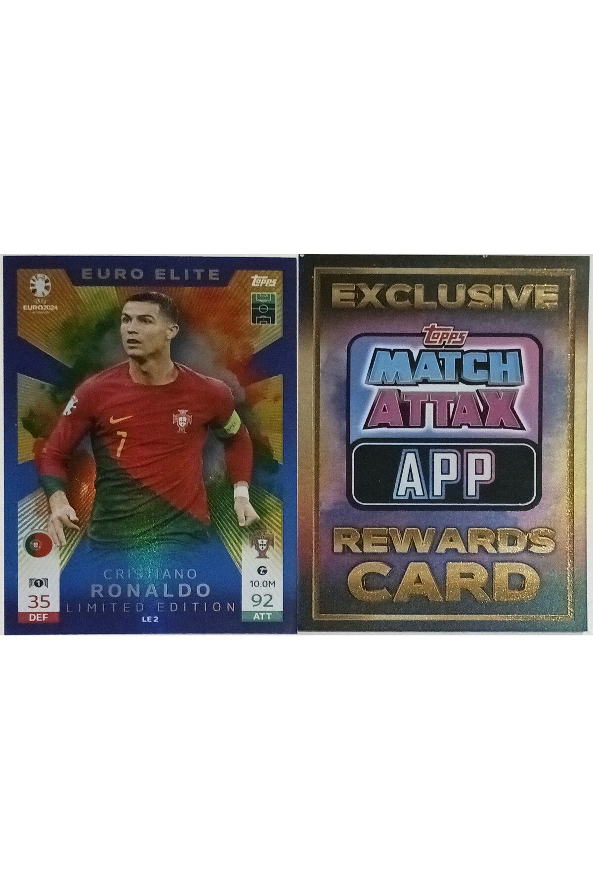 Topps EXCLUSIVE CRISTIANO RONALDO LIMITED EDITION