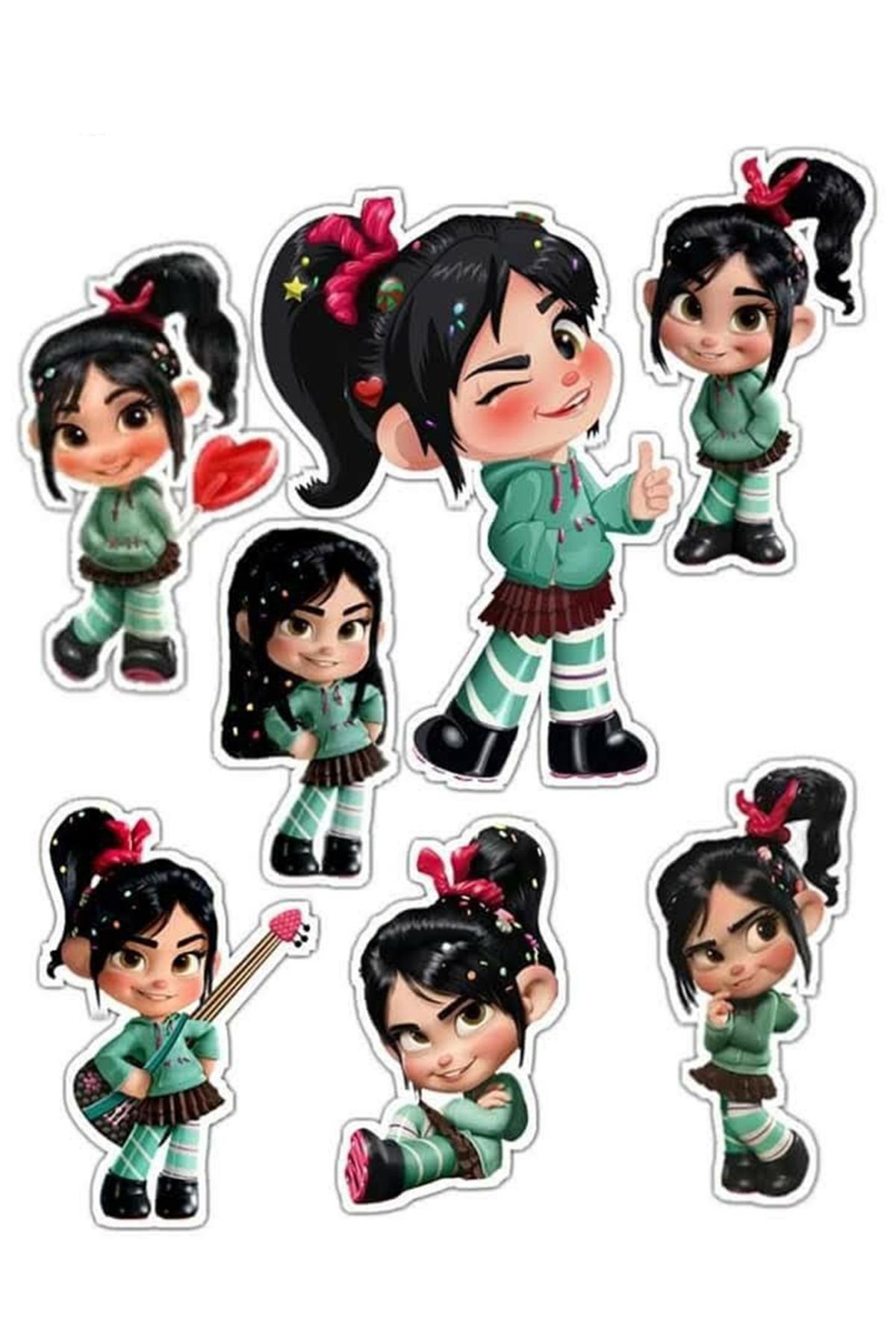 BK Design Girl Sticker Telefon Laptop Notebook Tablet Defter Matara Stiker Etiket ST1492