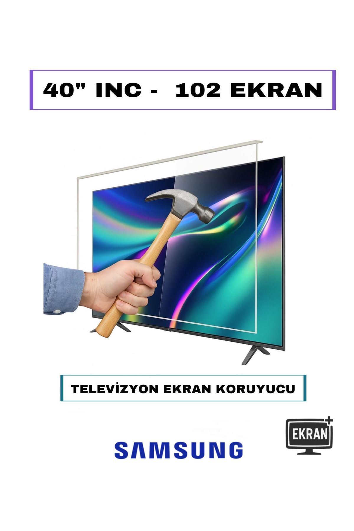 DKM Protect Samsung 40" Inç 102 Ekran Tv Ekran Koruyucu Tüm Modeller
