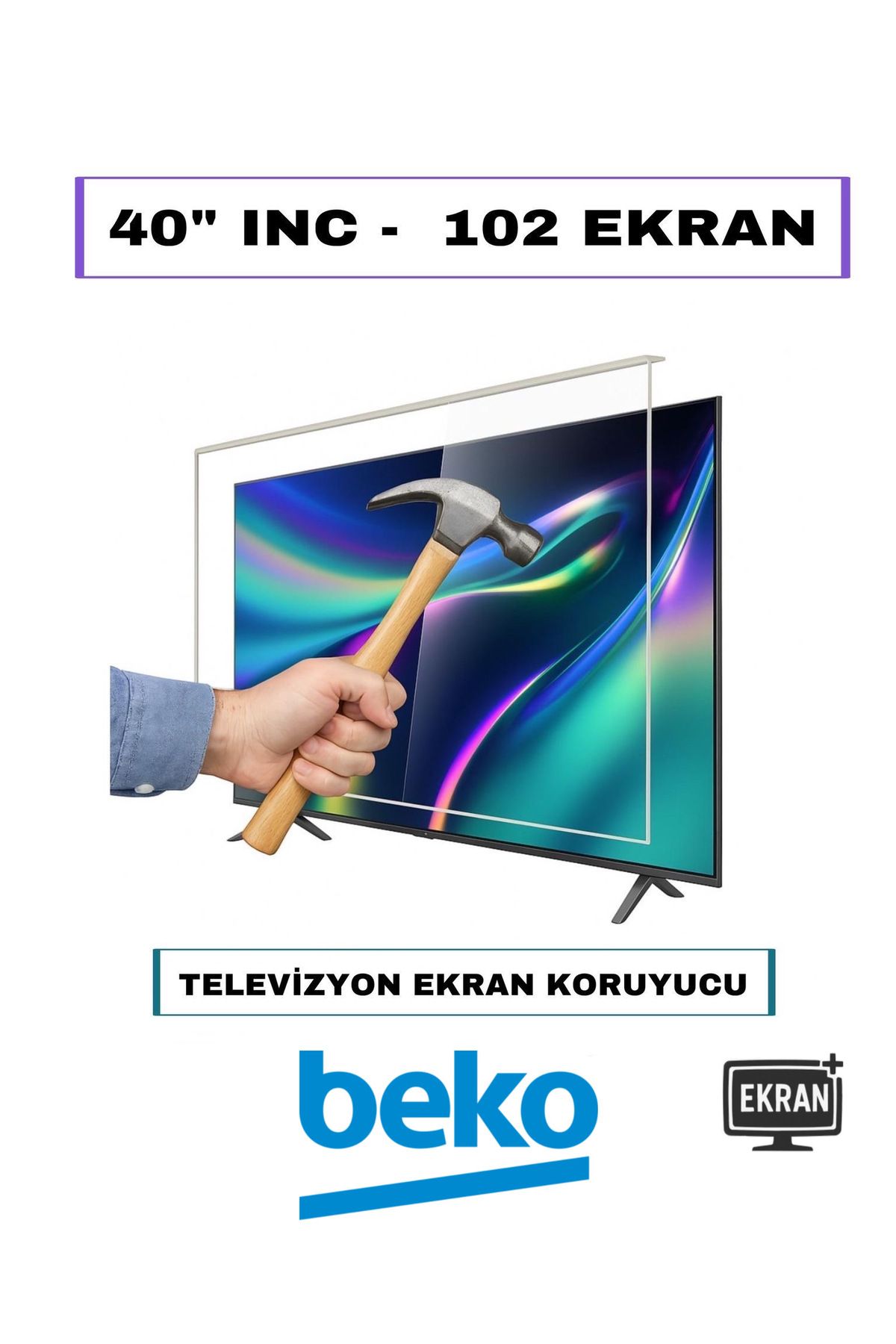 DKM Protect Beko 40" Inç 102 Ekran Tv Ekran Koruyucu Tüm Modeller