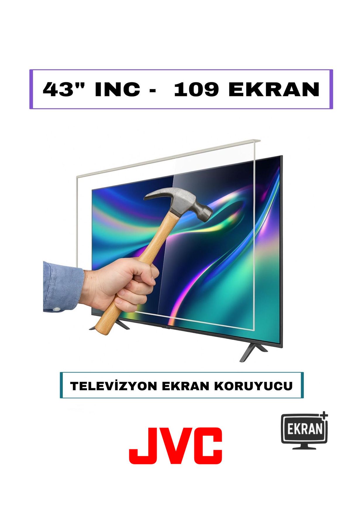 DKM Protect JVC 43" Inç 109 Ekran Tv Ekran Koruyucu Tüm Modeller