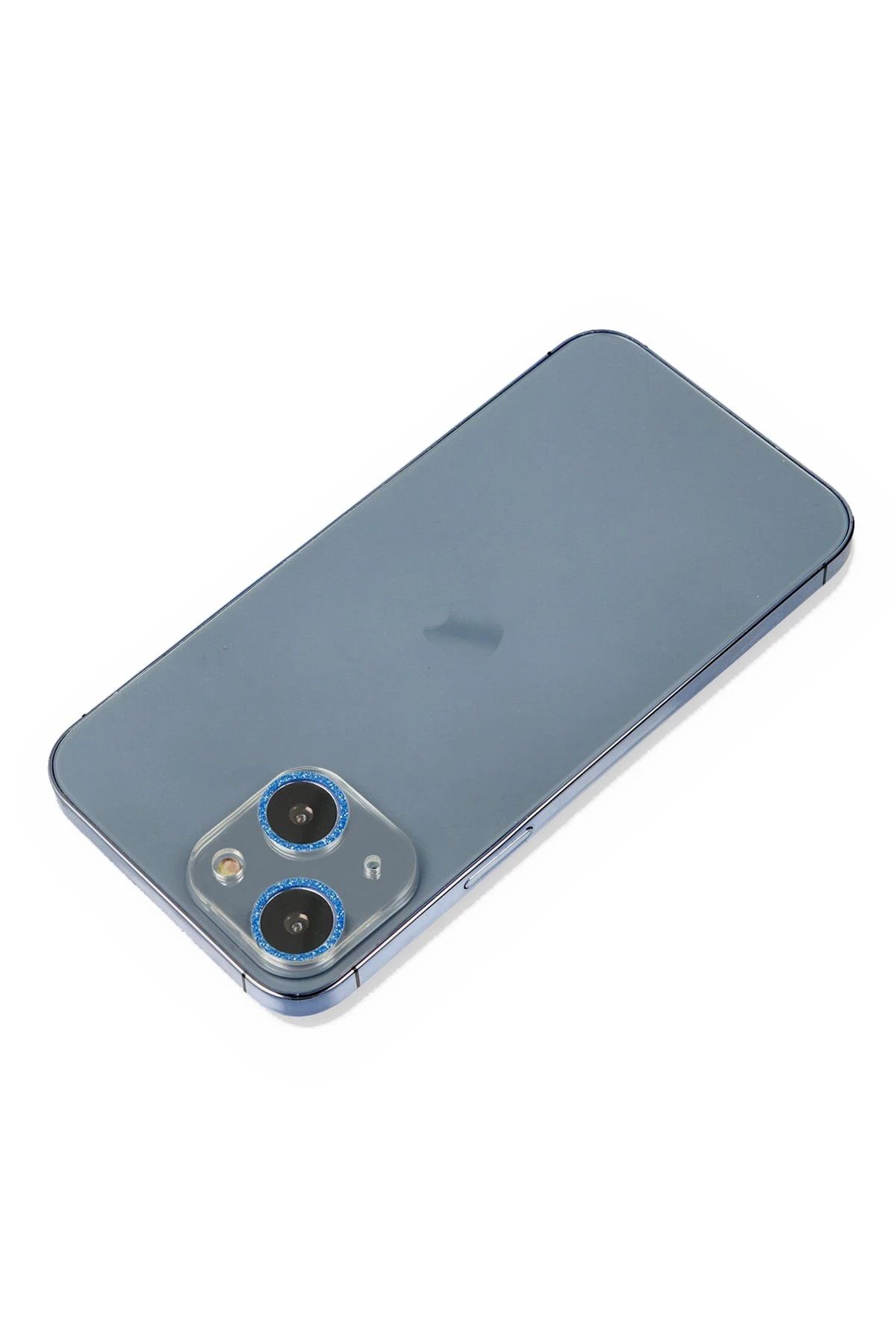NewFace iPhone 13 Shine Kamera Lens Koruma Cam - Mavi DRSTR