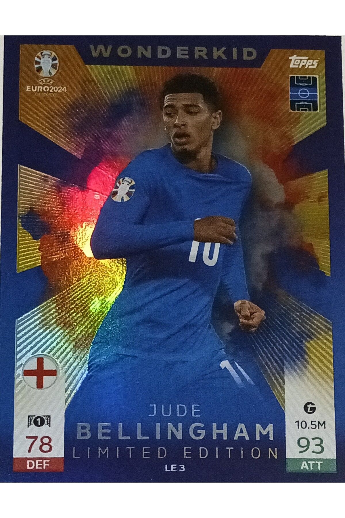 Topps JUDE BELLINGHAM LIMITED EDITION