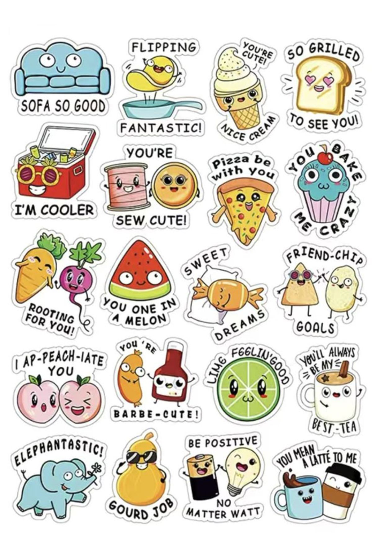 BK Design Popüler Sticker Telefon Laptop Notebook Tablet Defter Matara Stiker Etiket ST1476