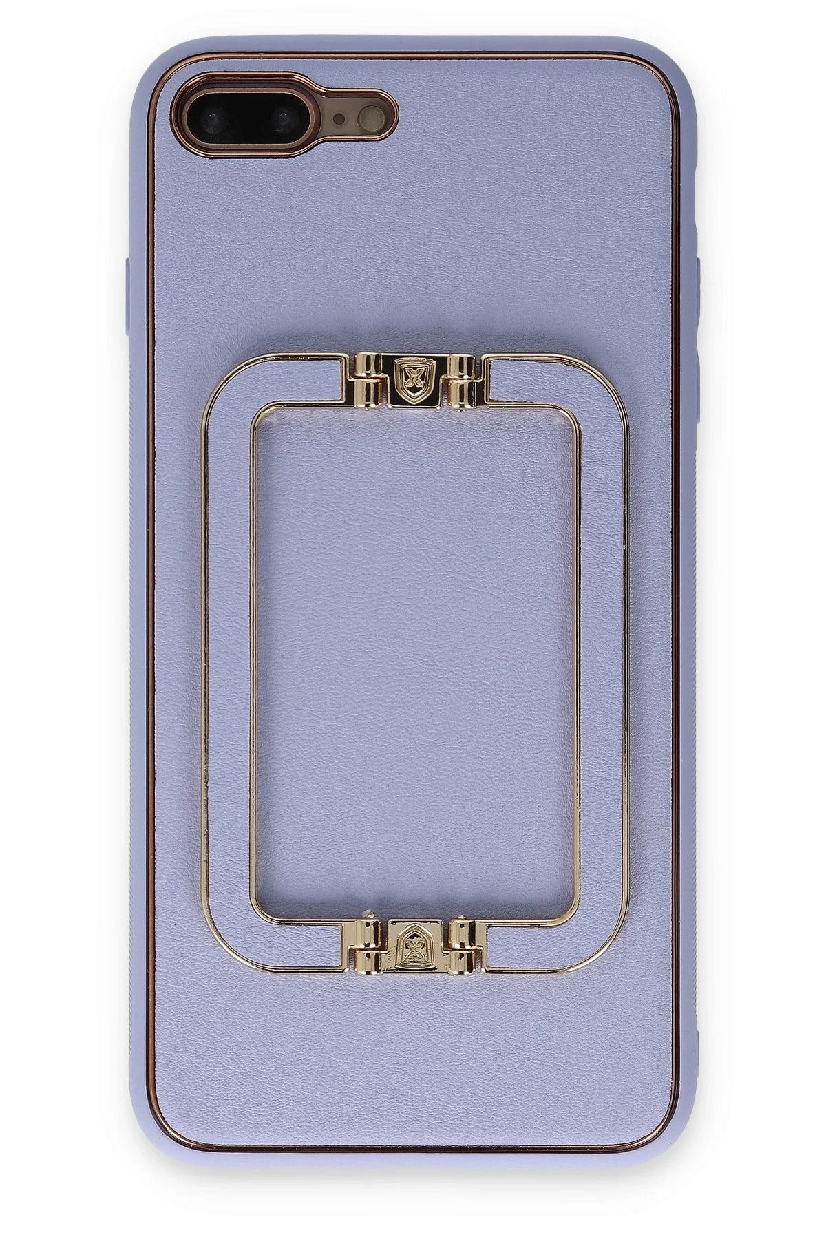 NewFace iPhone 7 Plus Kılıf Coco Elit Kapak - Lila BSTMY