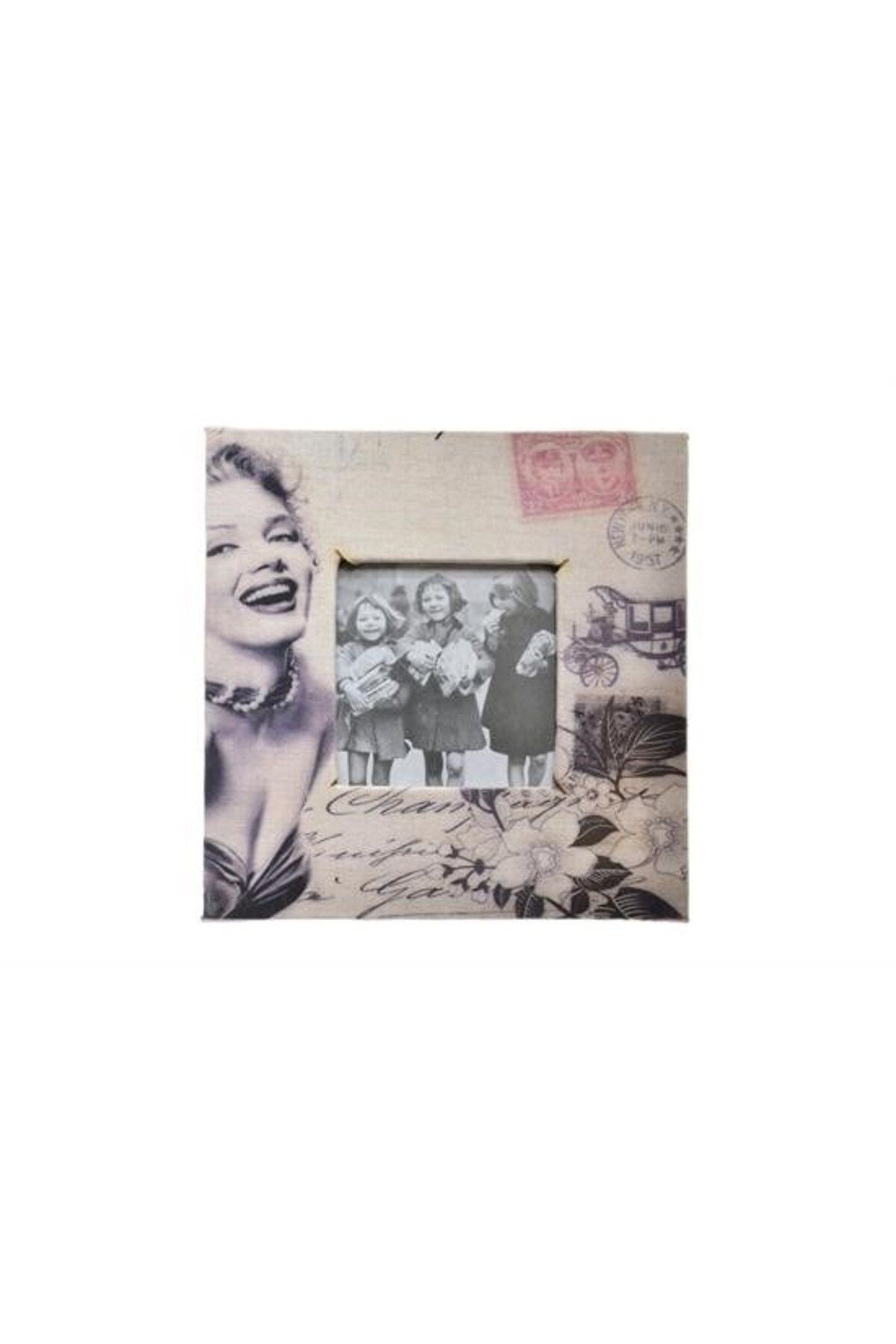 blueb ® Decotown Marilyn Monroe Tasarım Ahşap Resim Fotoğraf Çerçevesi
