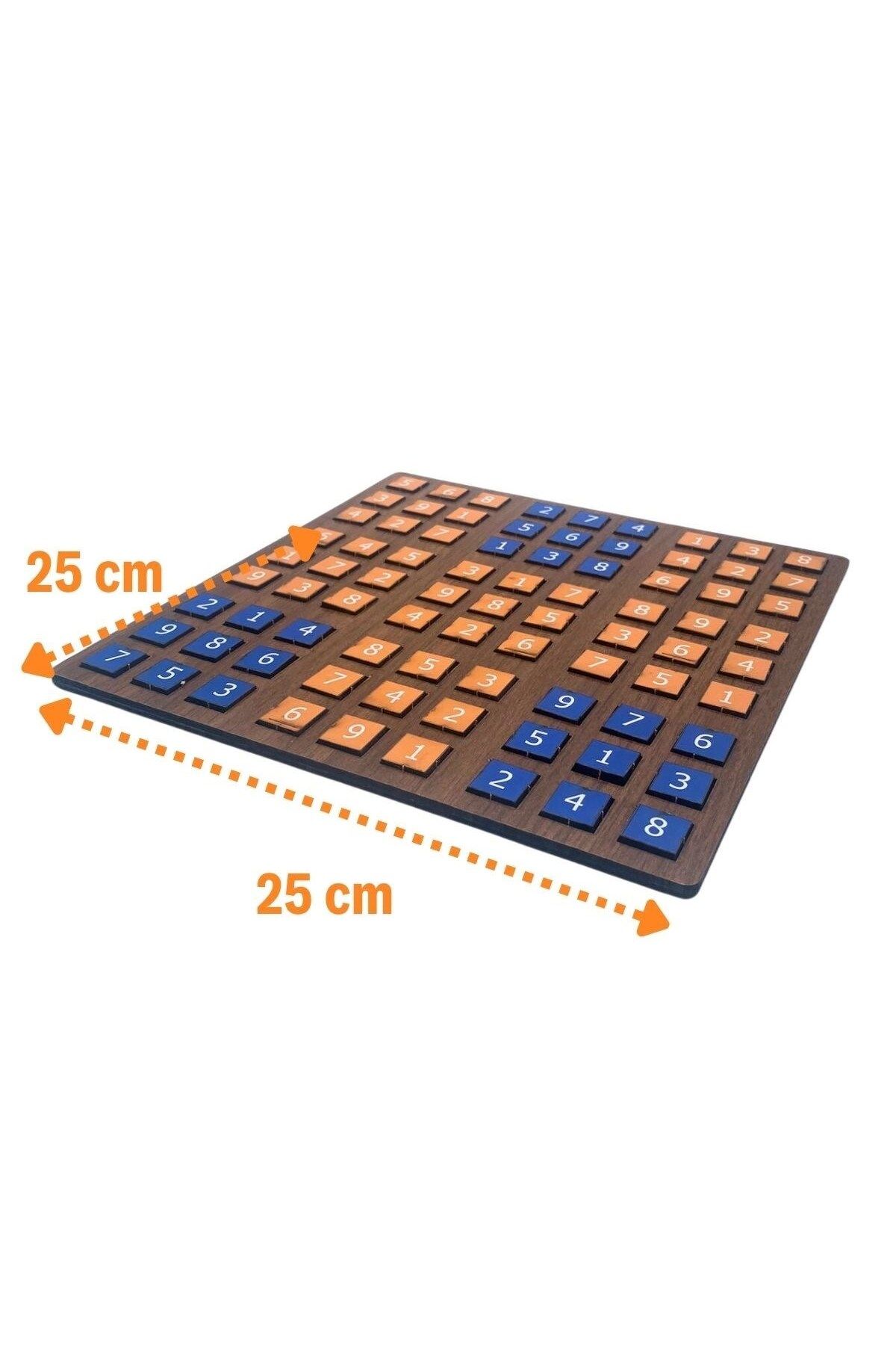 Gülsüm Aydın BUFFER® 9 Bölümlü Ahşap Sudoku Eğitici Oyun Seti