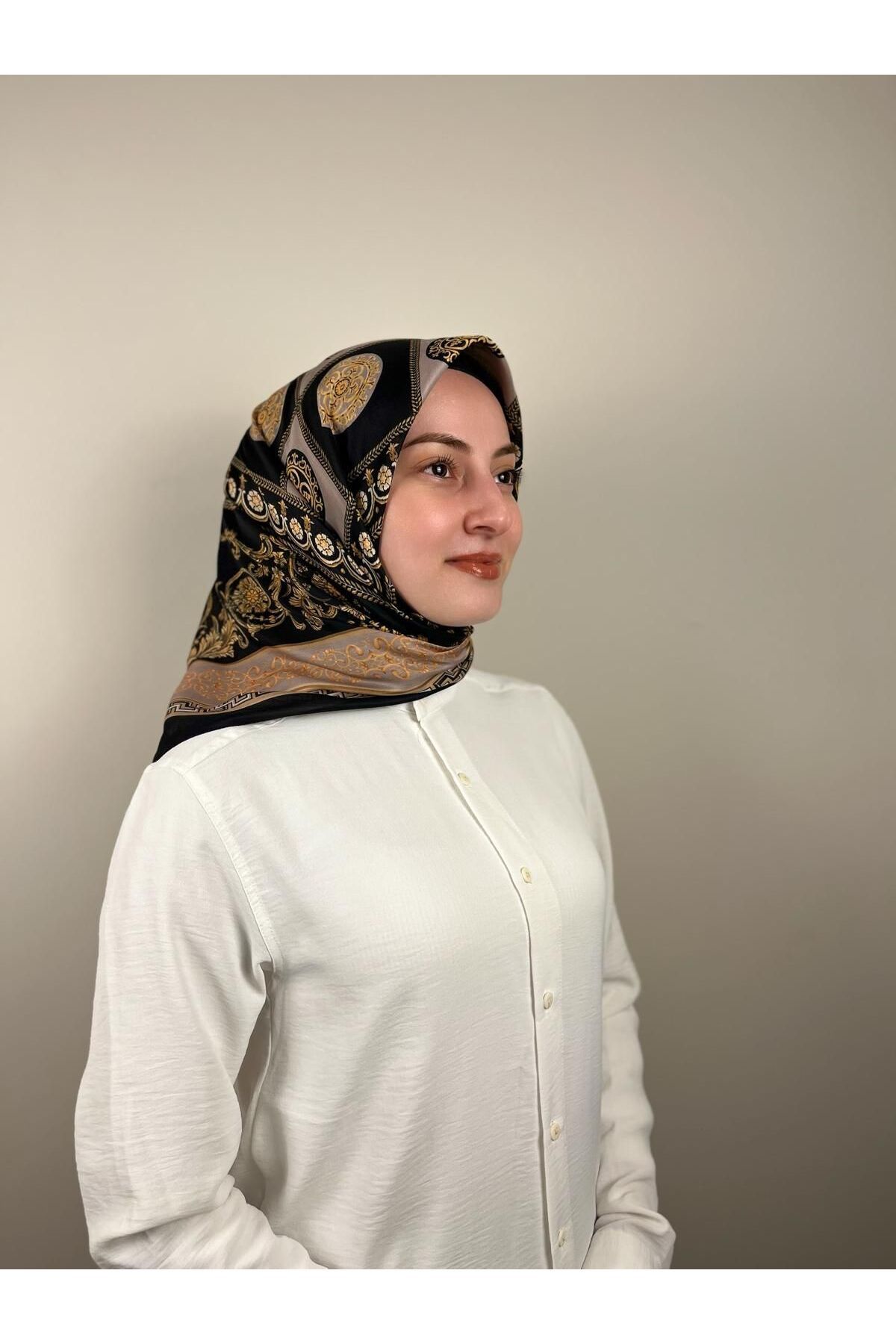 Azrina Etnik Desen Soft Eşarp