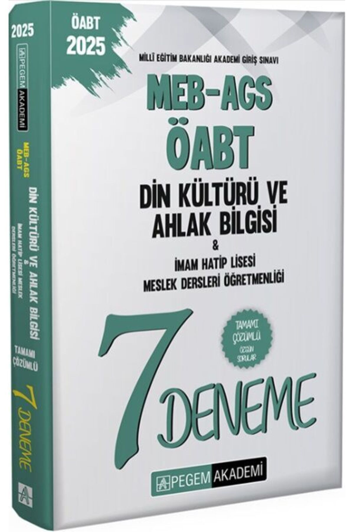 Pegem Akademi Yayıncılık Pegem Yayınları 2025 MEB AGS ÖABT Din Kültürü Ve Ahlak Bilgisi İmam Hatip Lisesi Meslek Dersleri Öğ