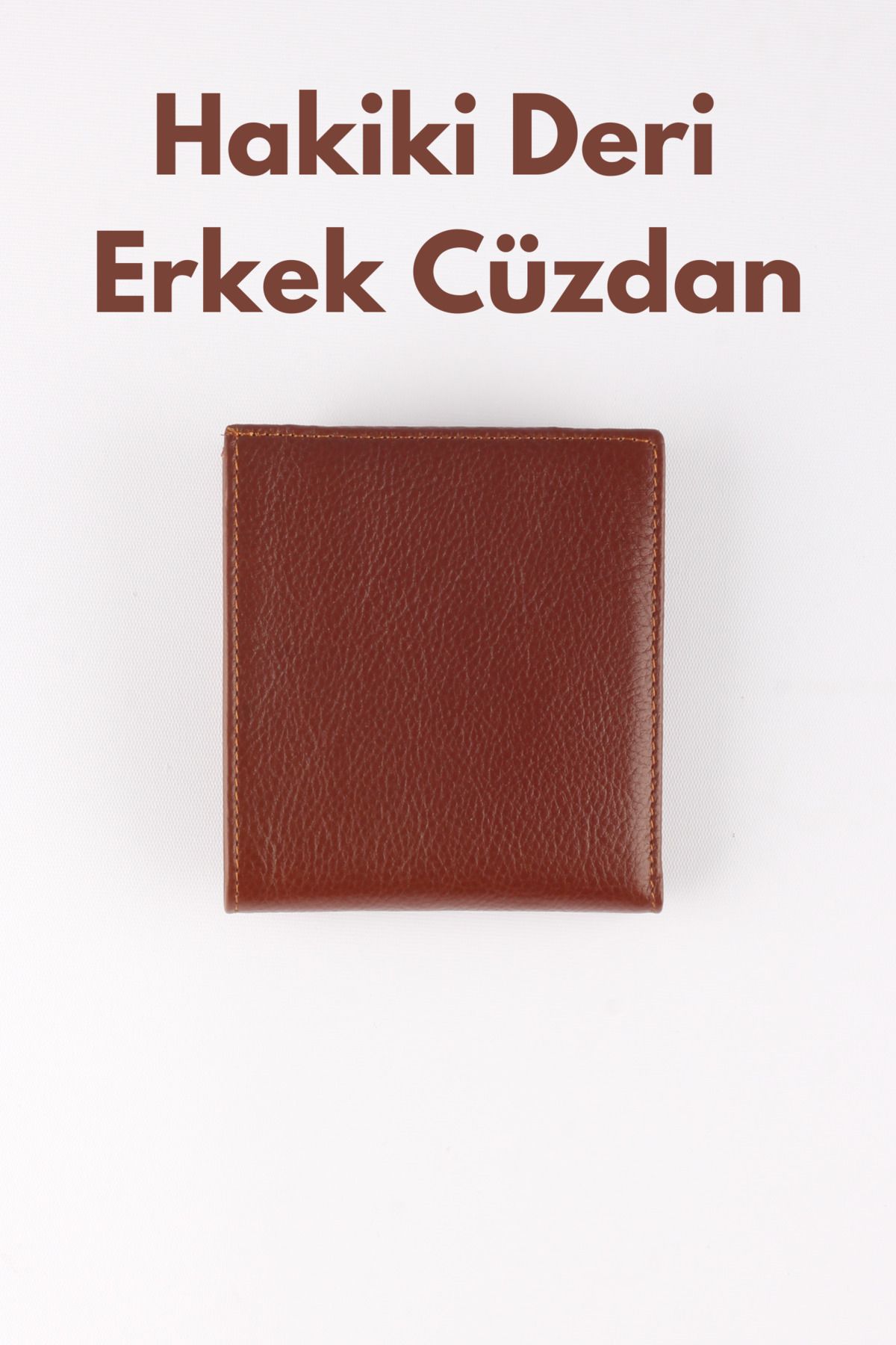 GÜMÜŞ-Genuine Leather Men's Wallet Classic Horizontal Model, Masculine Style 7