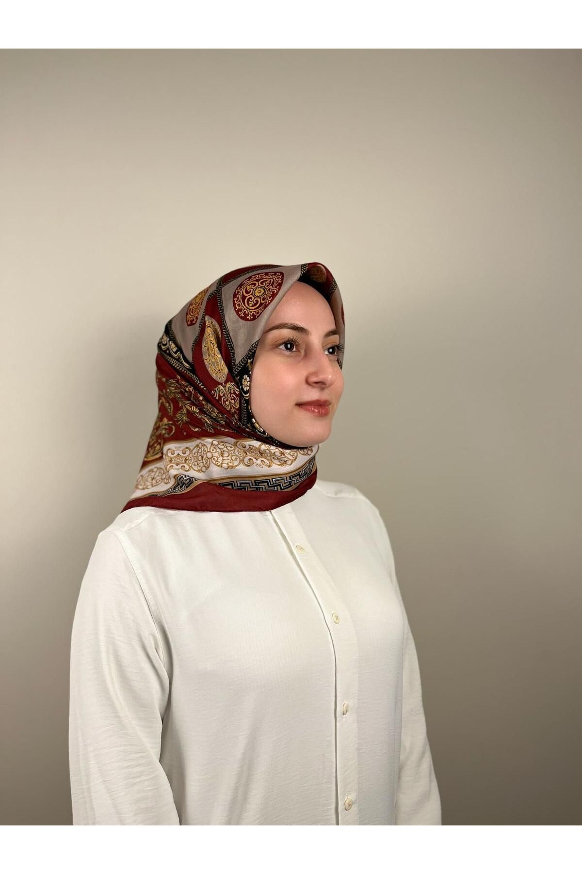 Azrina Etnik Desen Soft Eşarp