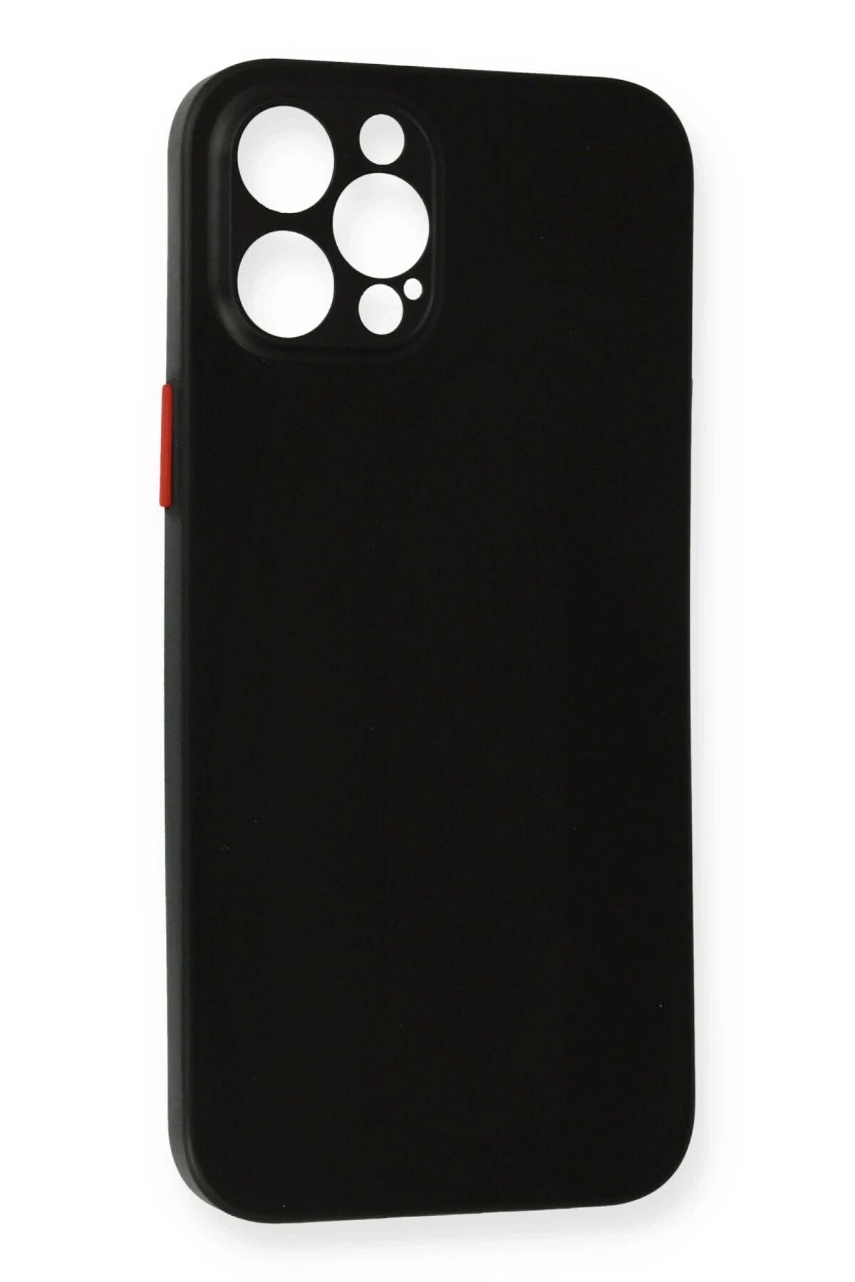 NewFace iPhone 12 Pro Max Kılıf PP Ultra İnce Kapak - Siyah JOJUA