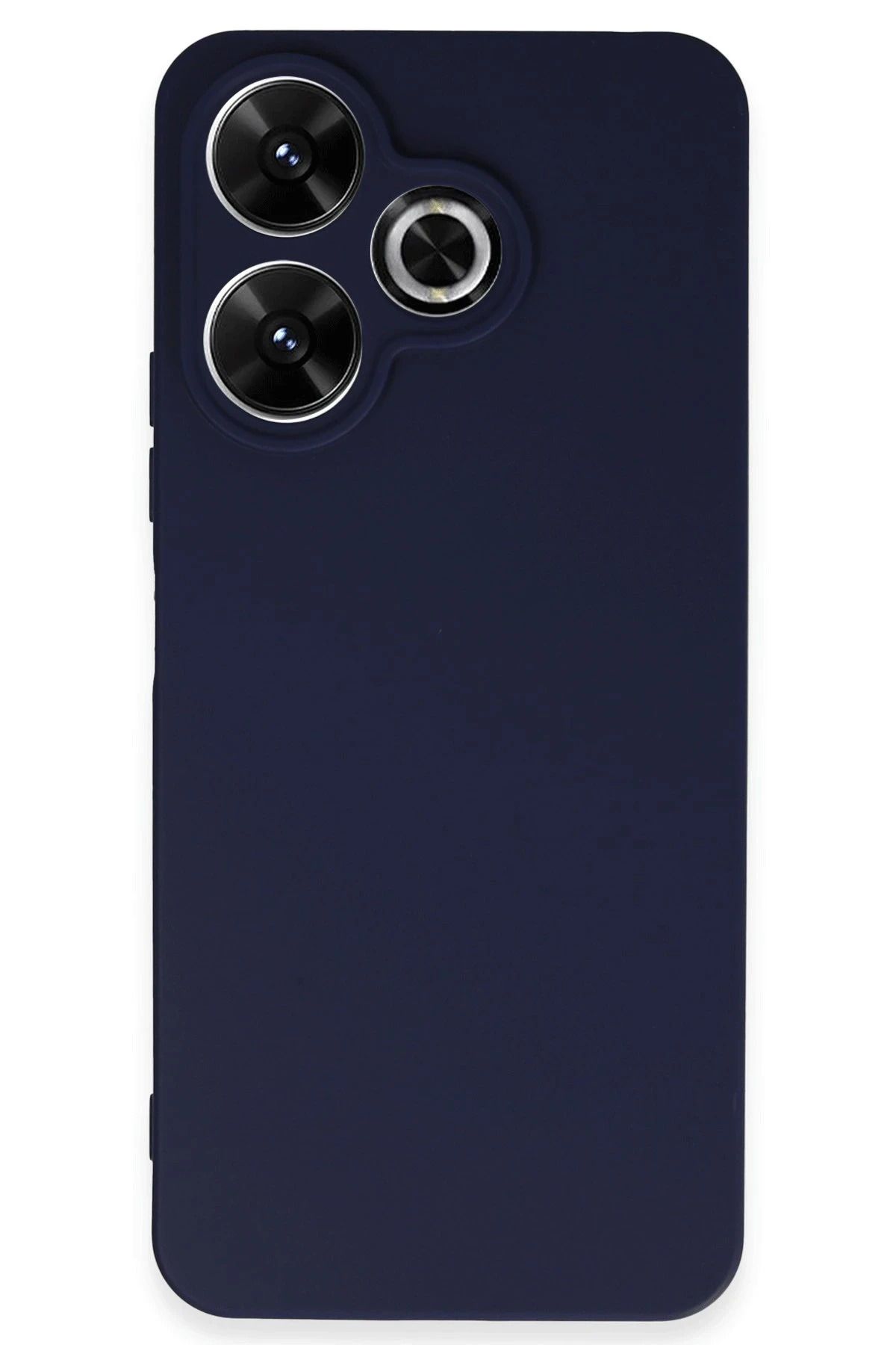 NewFace Xiaomi Redmi 13 4G Kılıf First Silikon - Lacivert INSLM