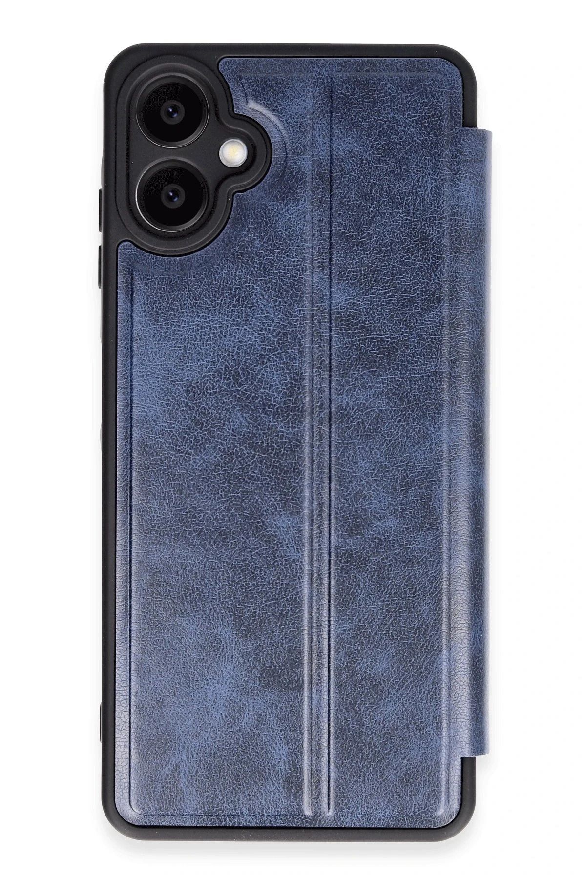NewFace Samsung Galaxy A06 Kılıf Flip Cover - Lacivert HNZRN